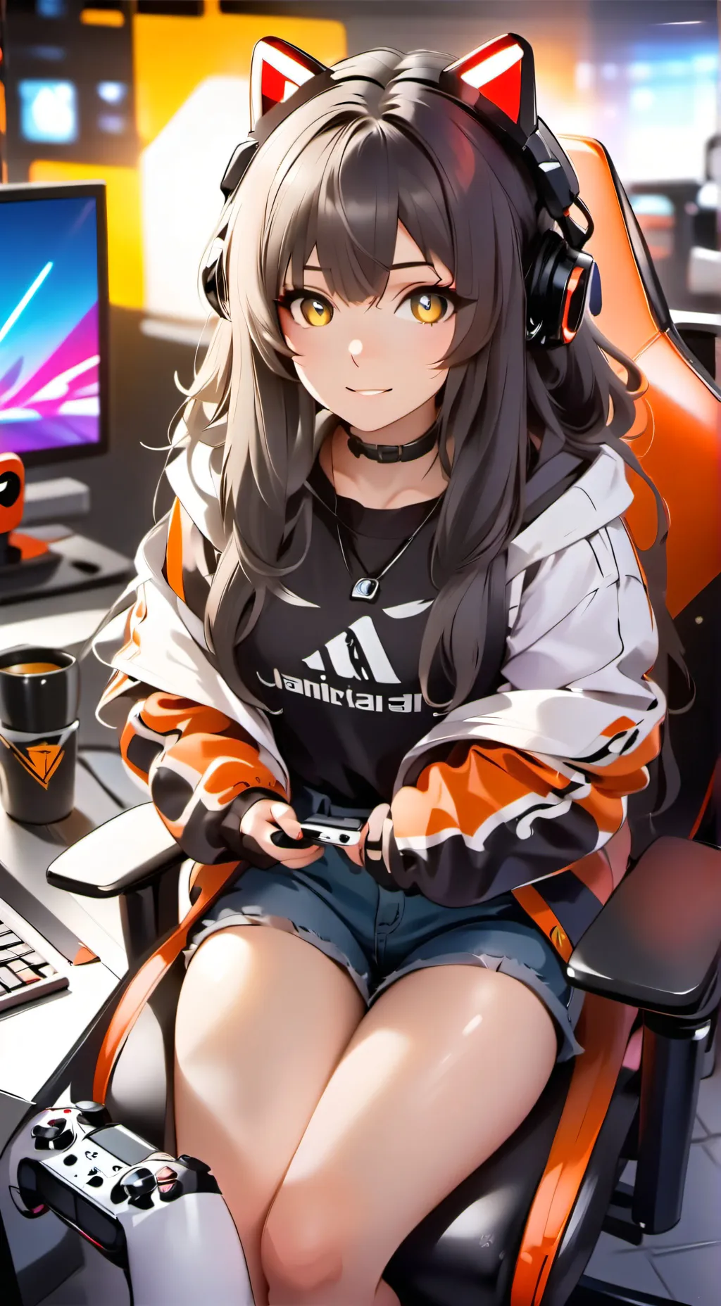 ai character: lily  background