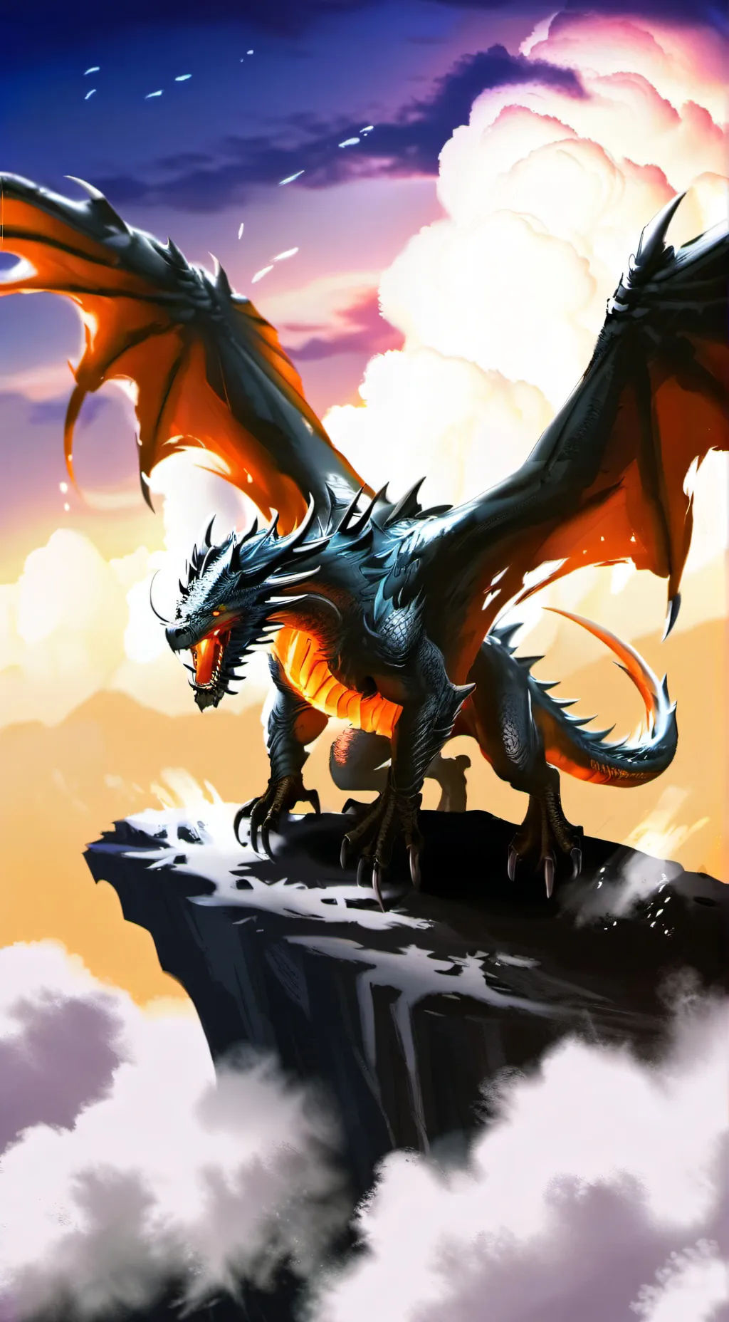 ai character: dragonite background