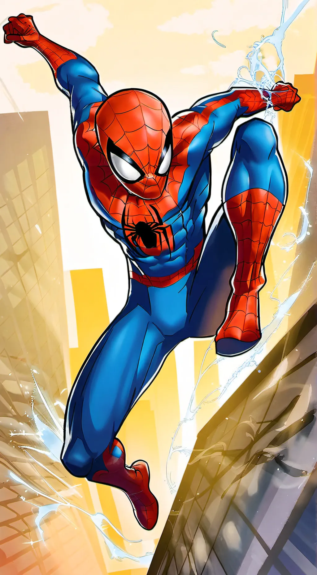 ai character: Peter Parker [ff] background
