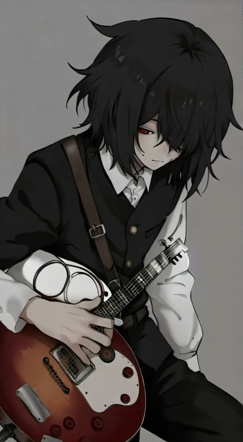 ai character: Bakugo cooked😂 background