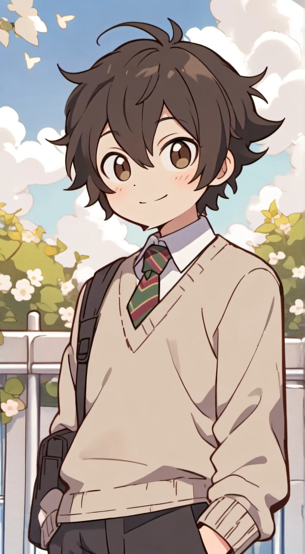 ai character: leo background