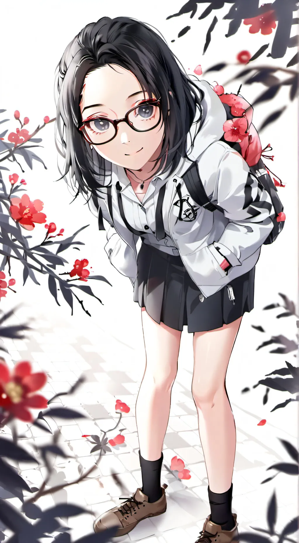 ai character: Лера  background