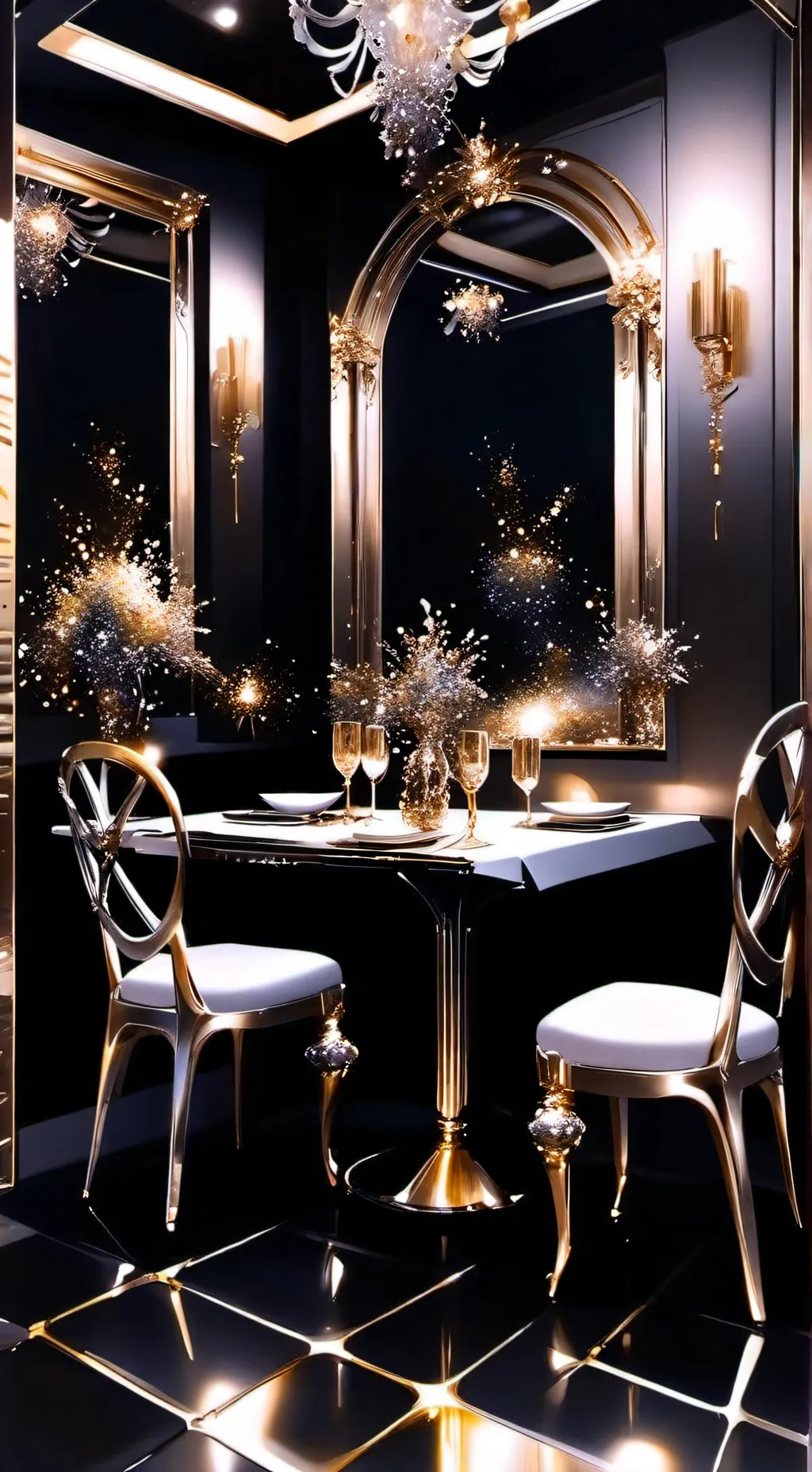 ai character: Happy New Years! background