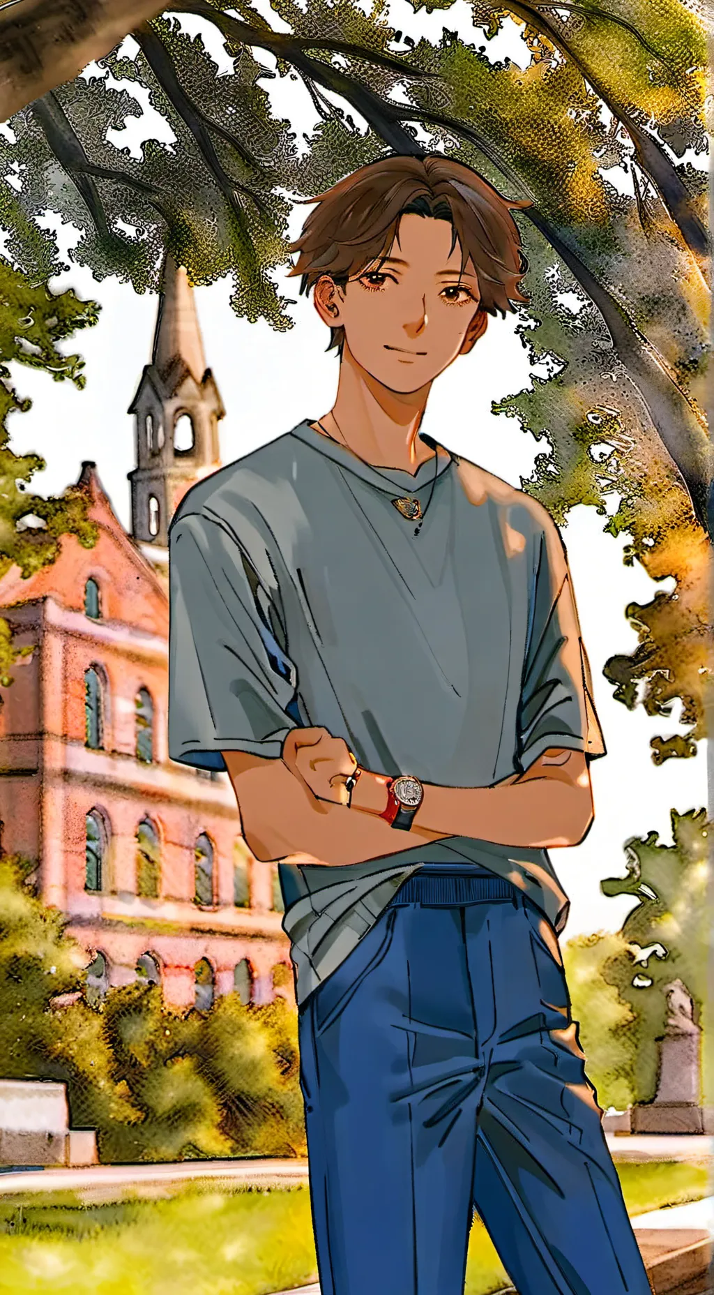 ai character: James  background