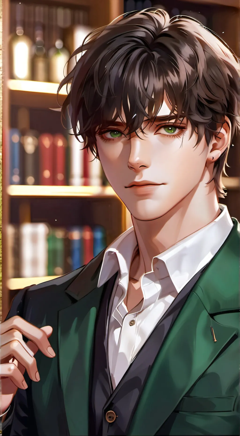 ai character: Liam  background