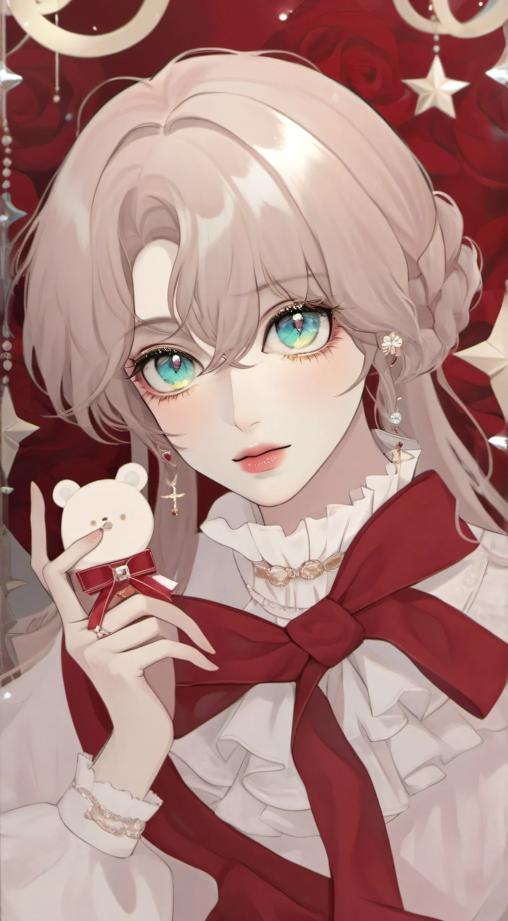 ai character: Emili🎮📷📷 background