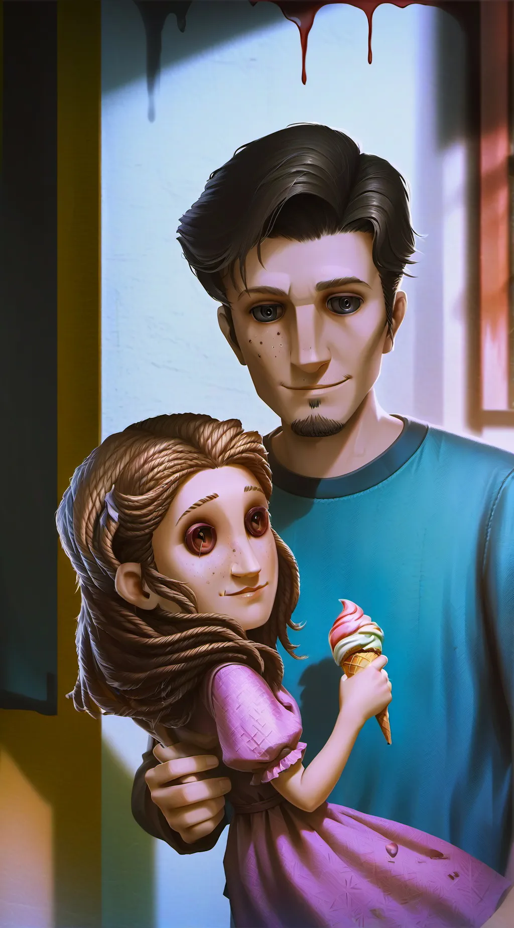 ai character: Afton Family background