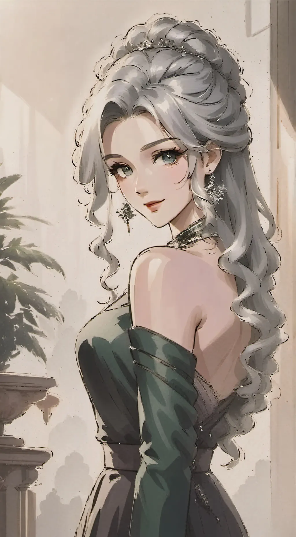 ai character: lila background