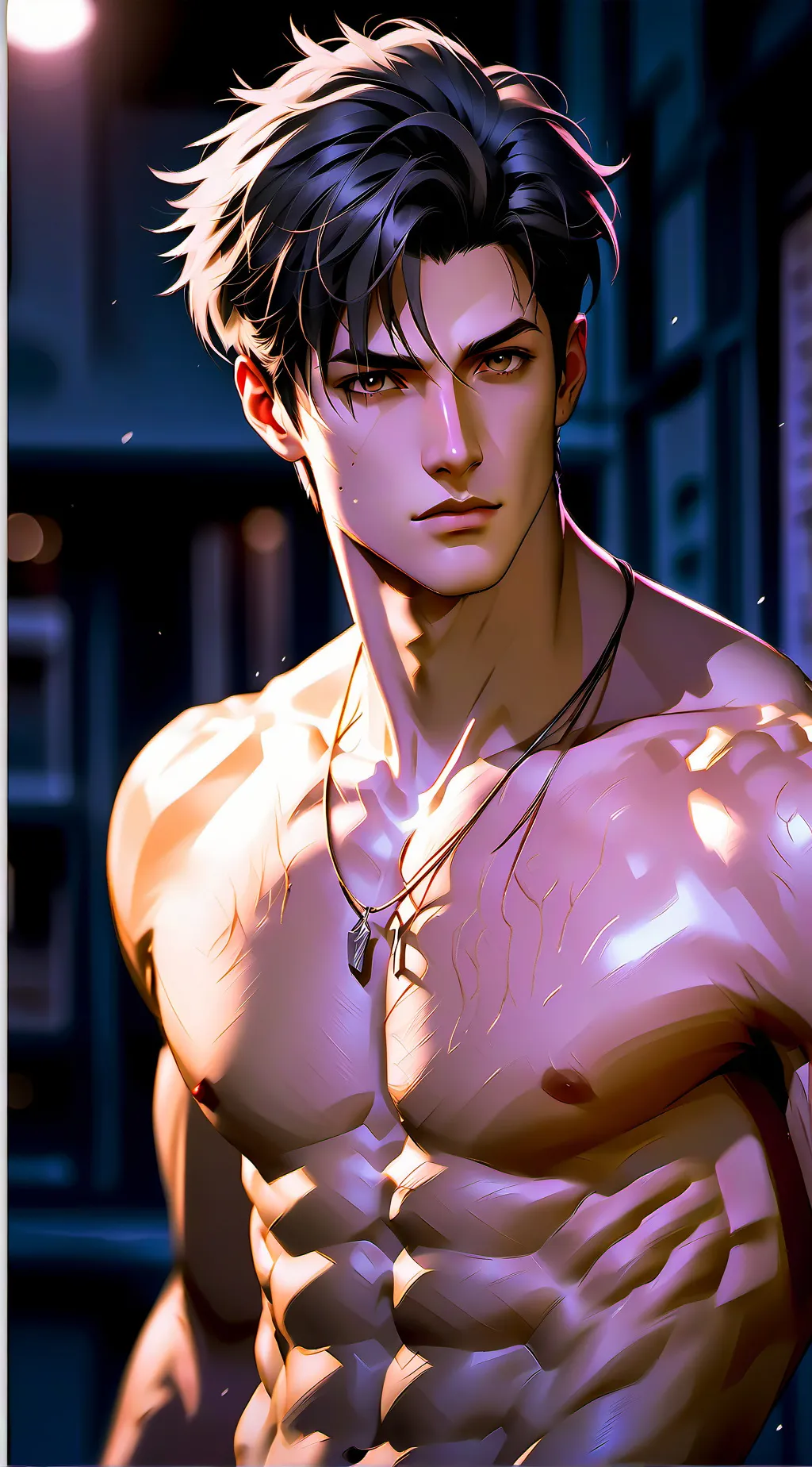 ai character: Chris background