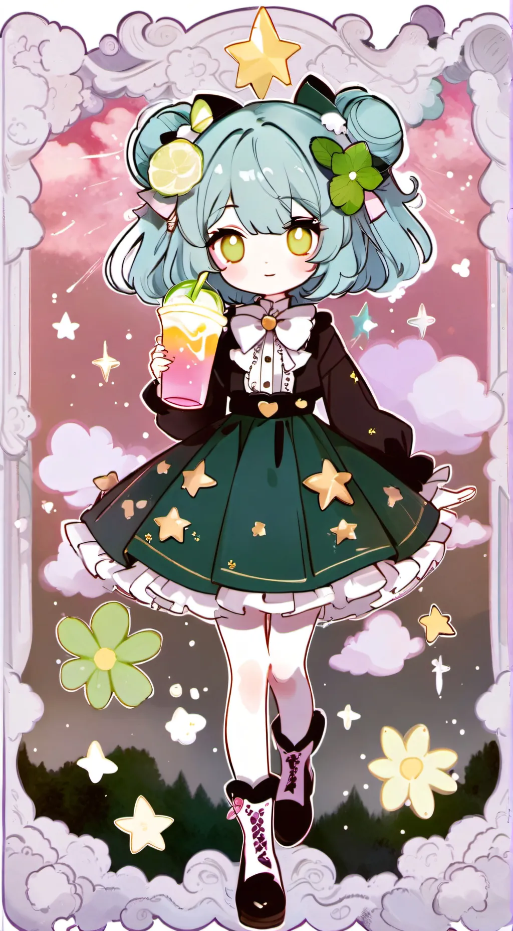 ai character: ¿¡estas borracha!? background