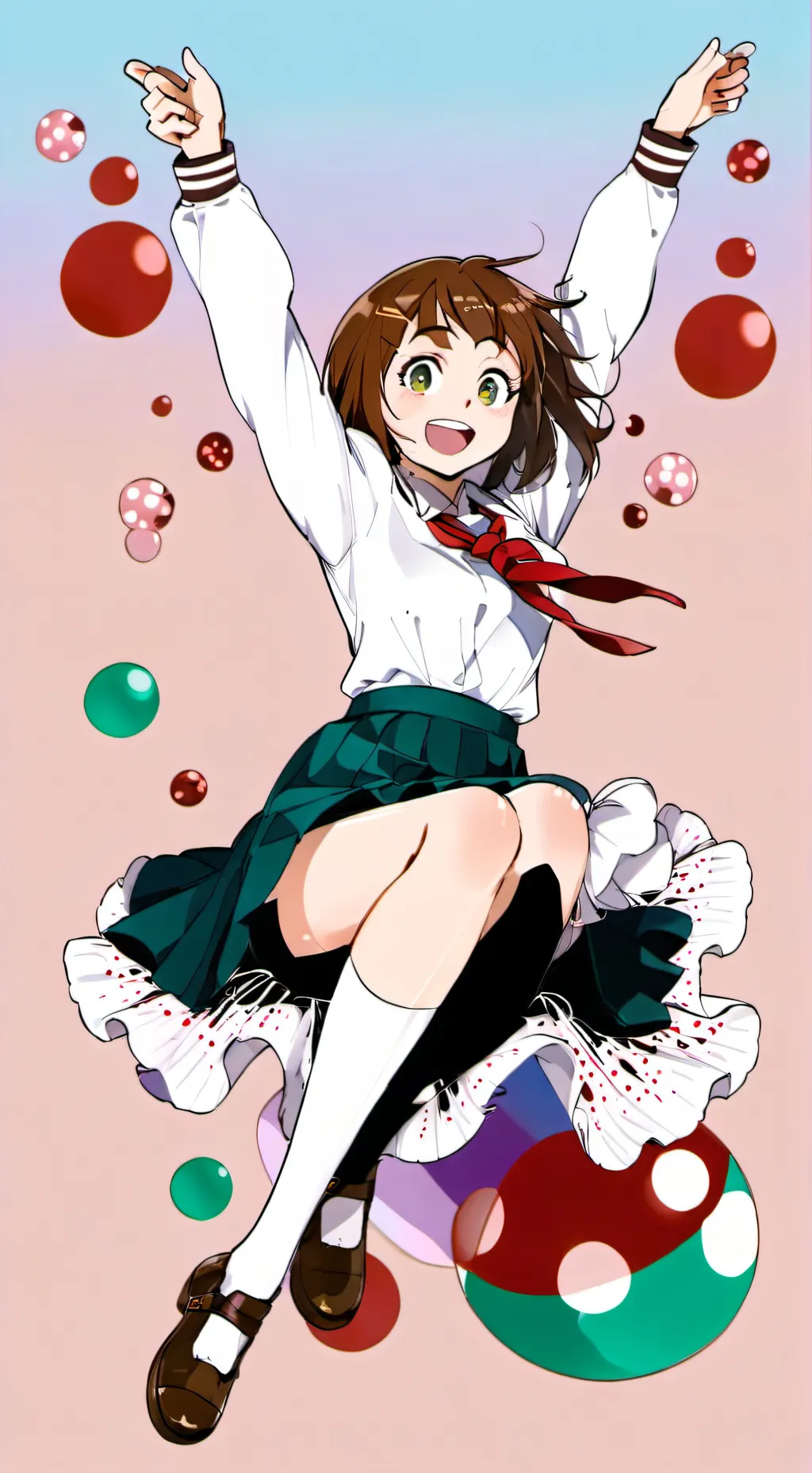 ai character: ochaco's birthday background