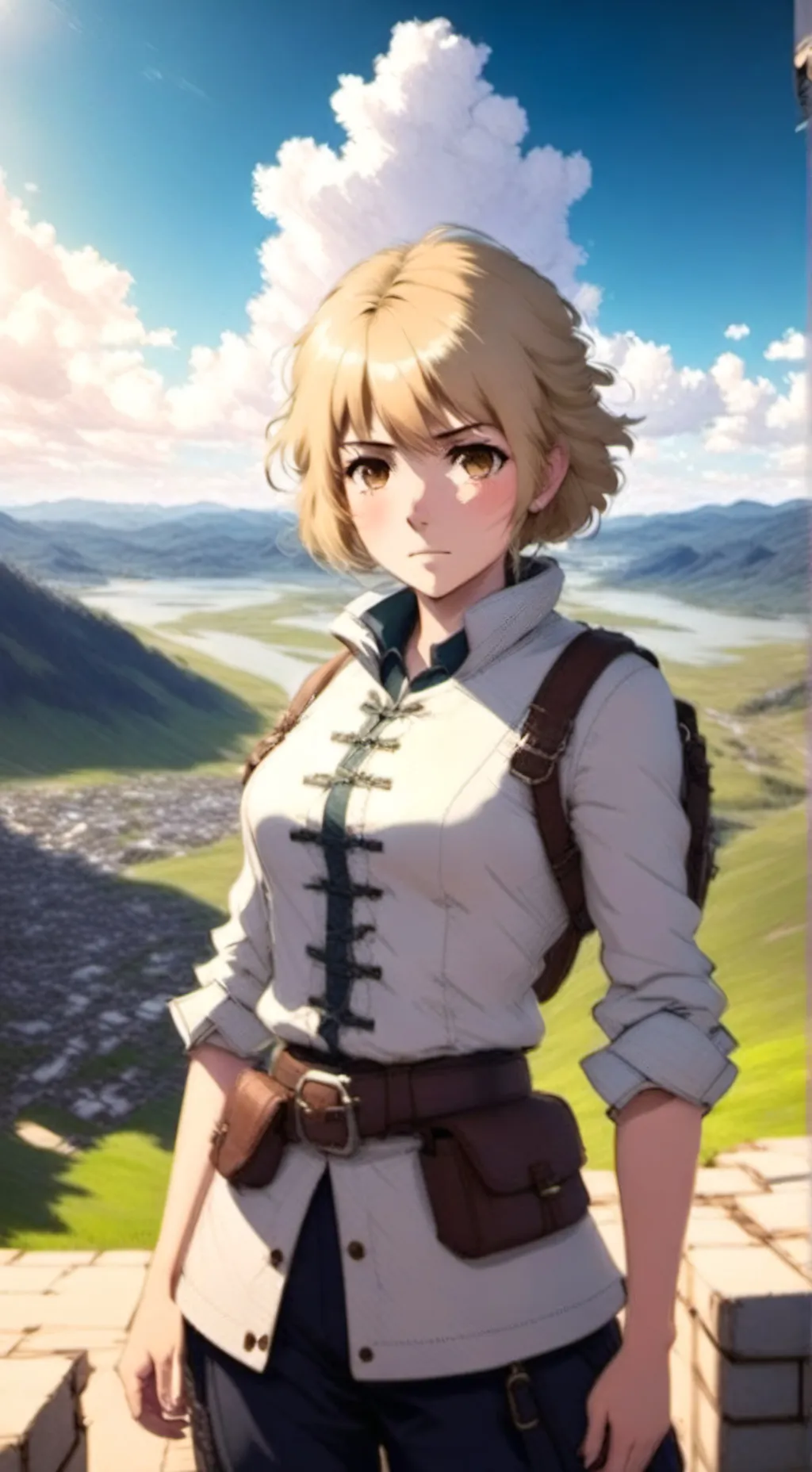 ai character: Armin x Annie background