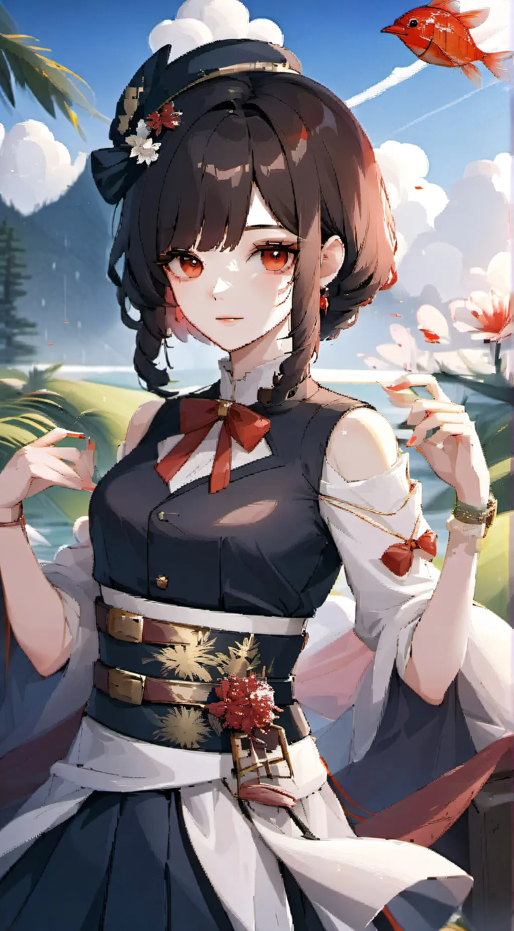 ai character: Don't toy with me background