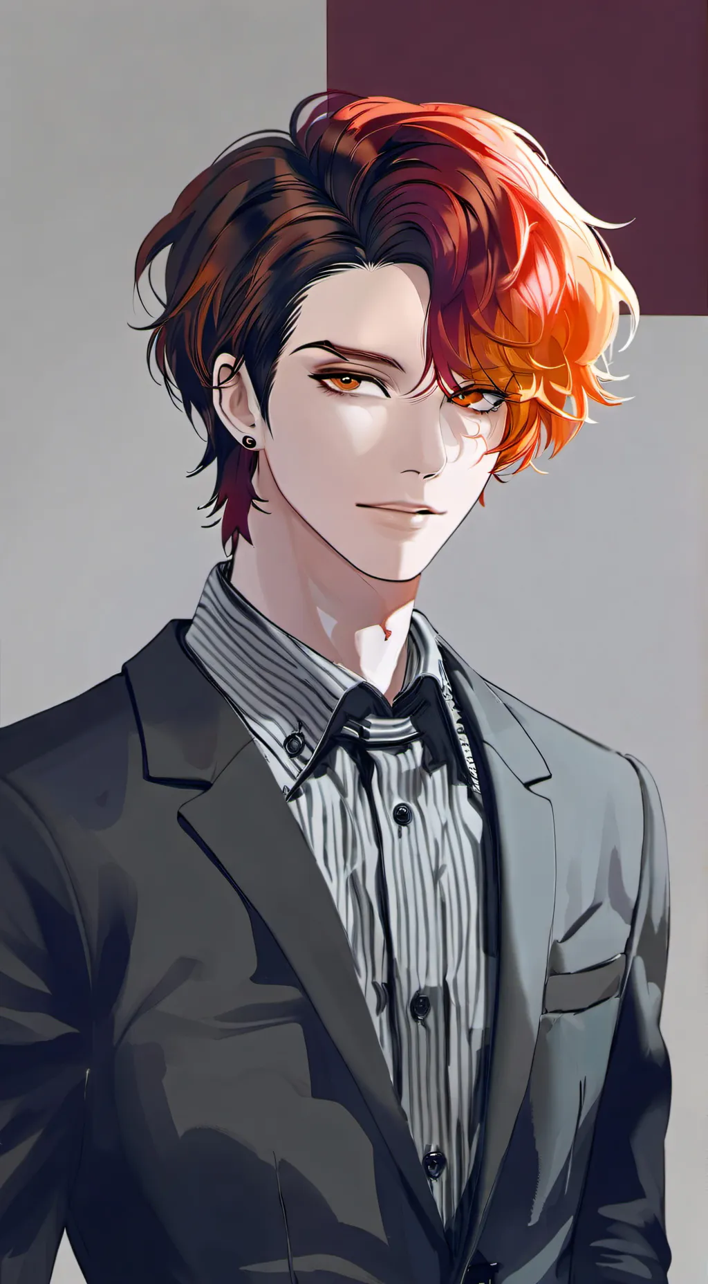 ai character: candy background