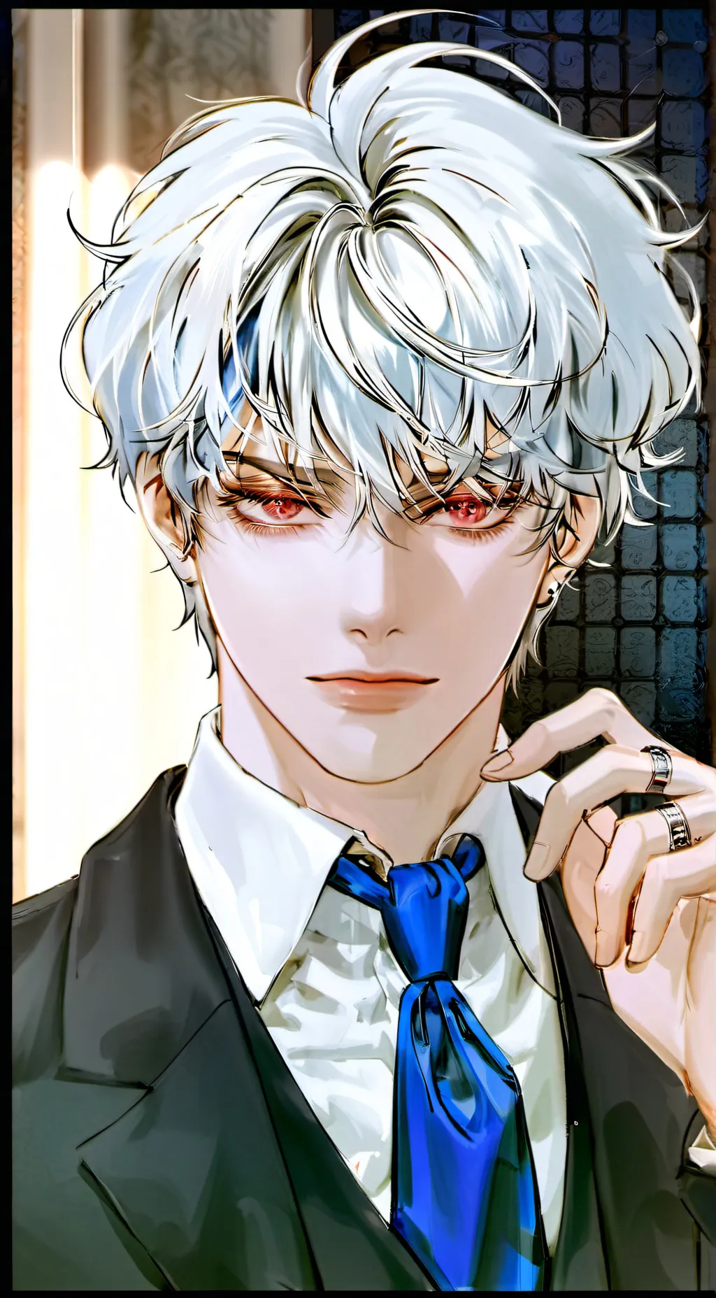 ai character: ~💎Frost💎~ background