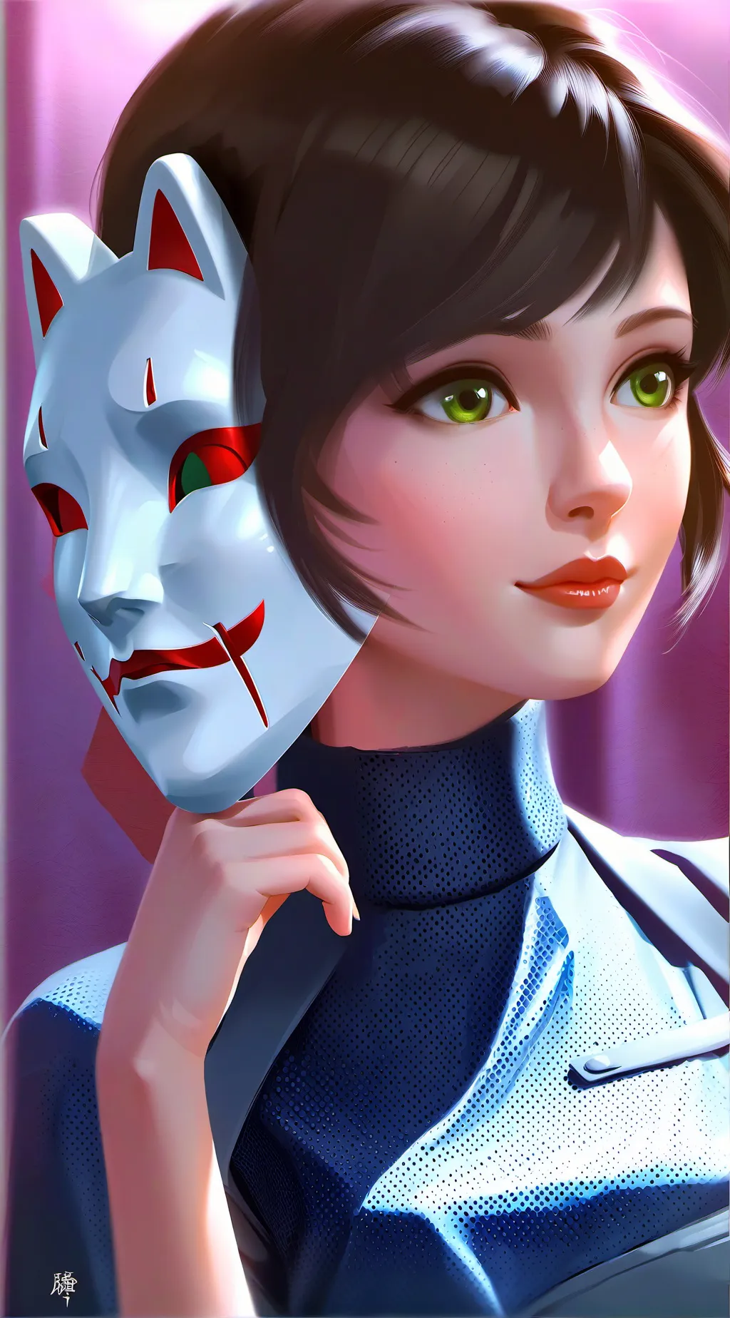 ai character: a wisker away background