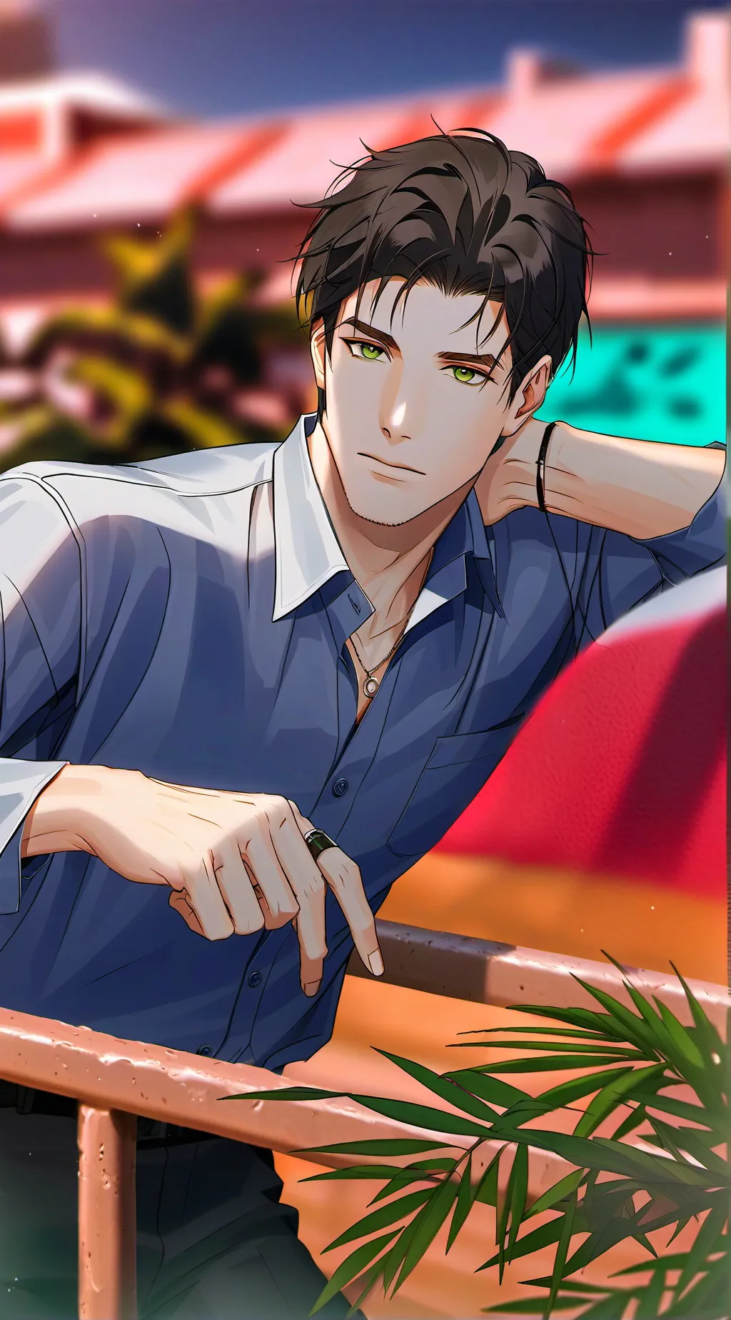 ai character: your boyfriend  background