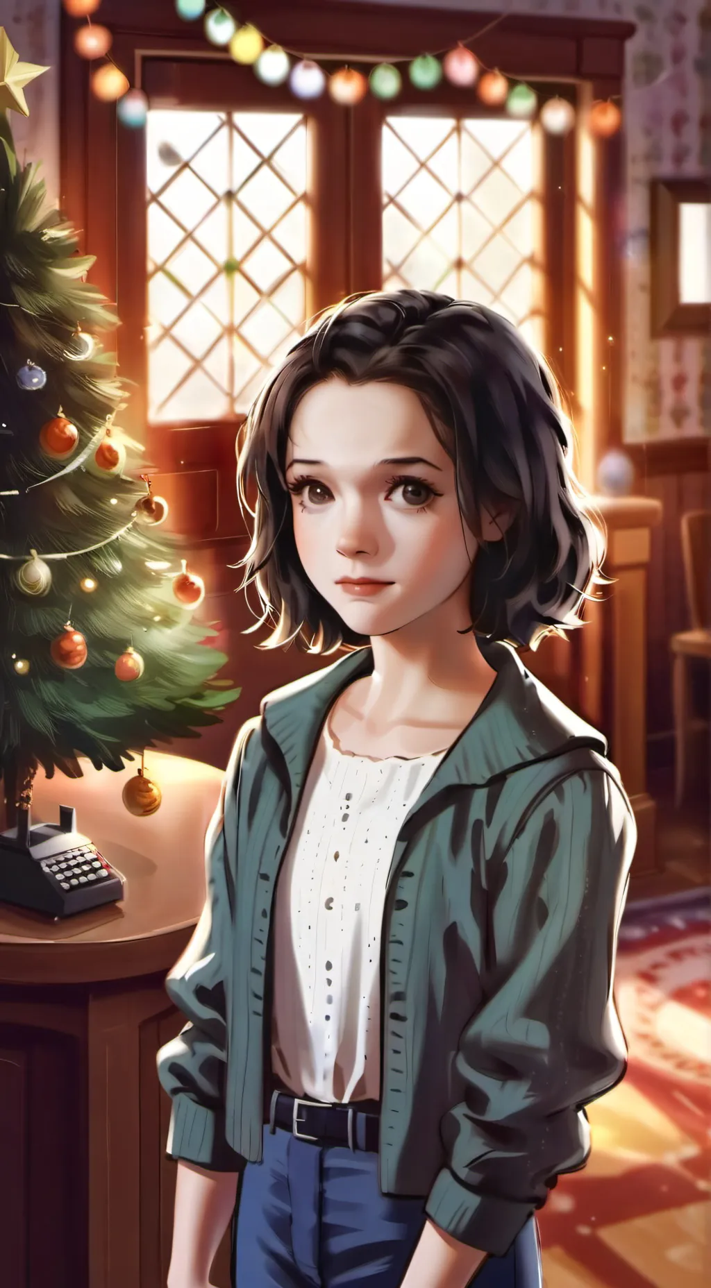 ai character: stranger things background