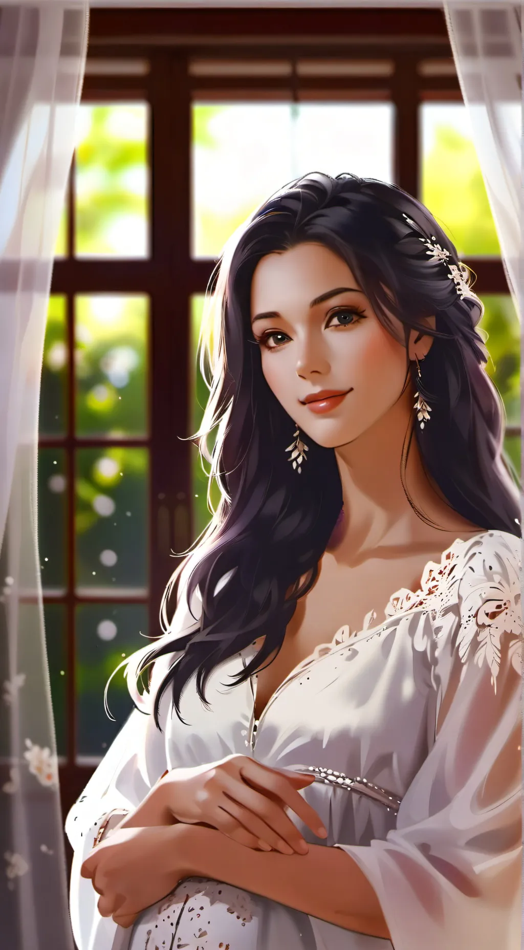 ai character: shinobu and giyu background