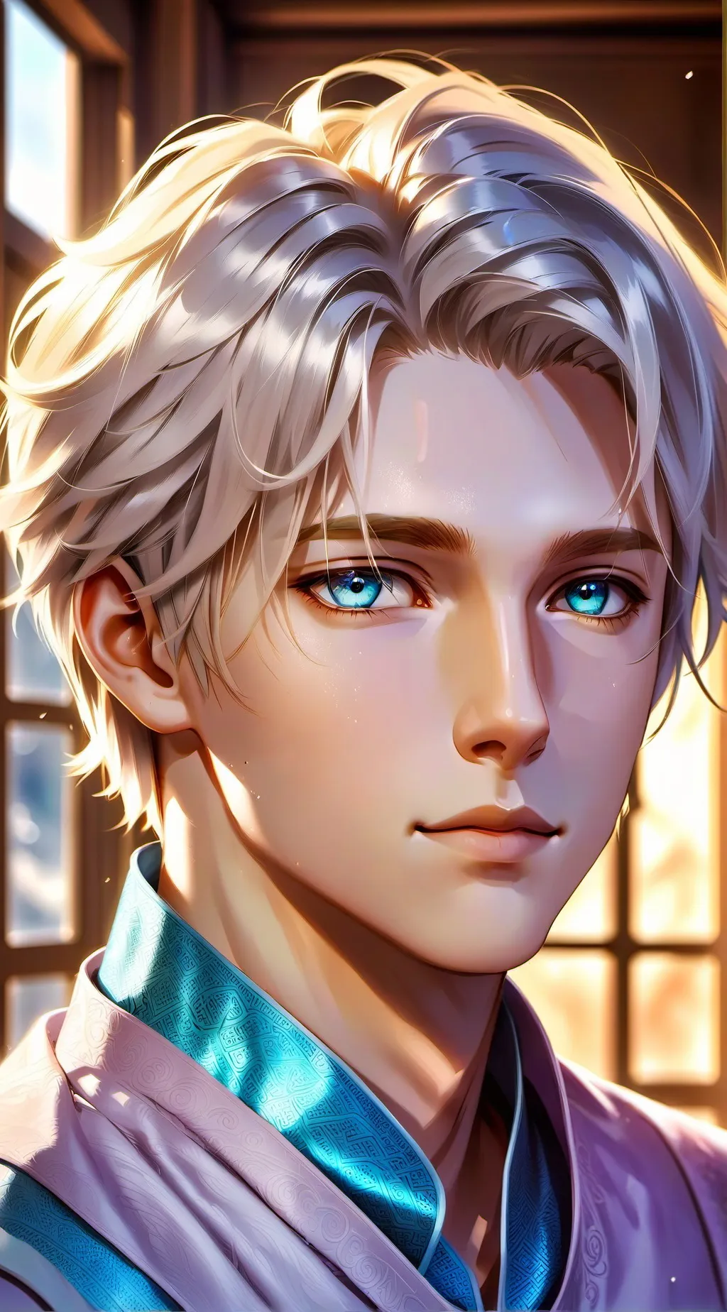 ai character: Paul  Aderwson  background