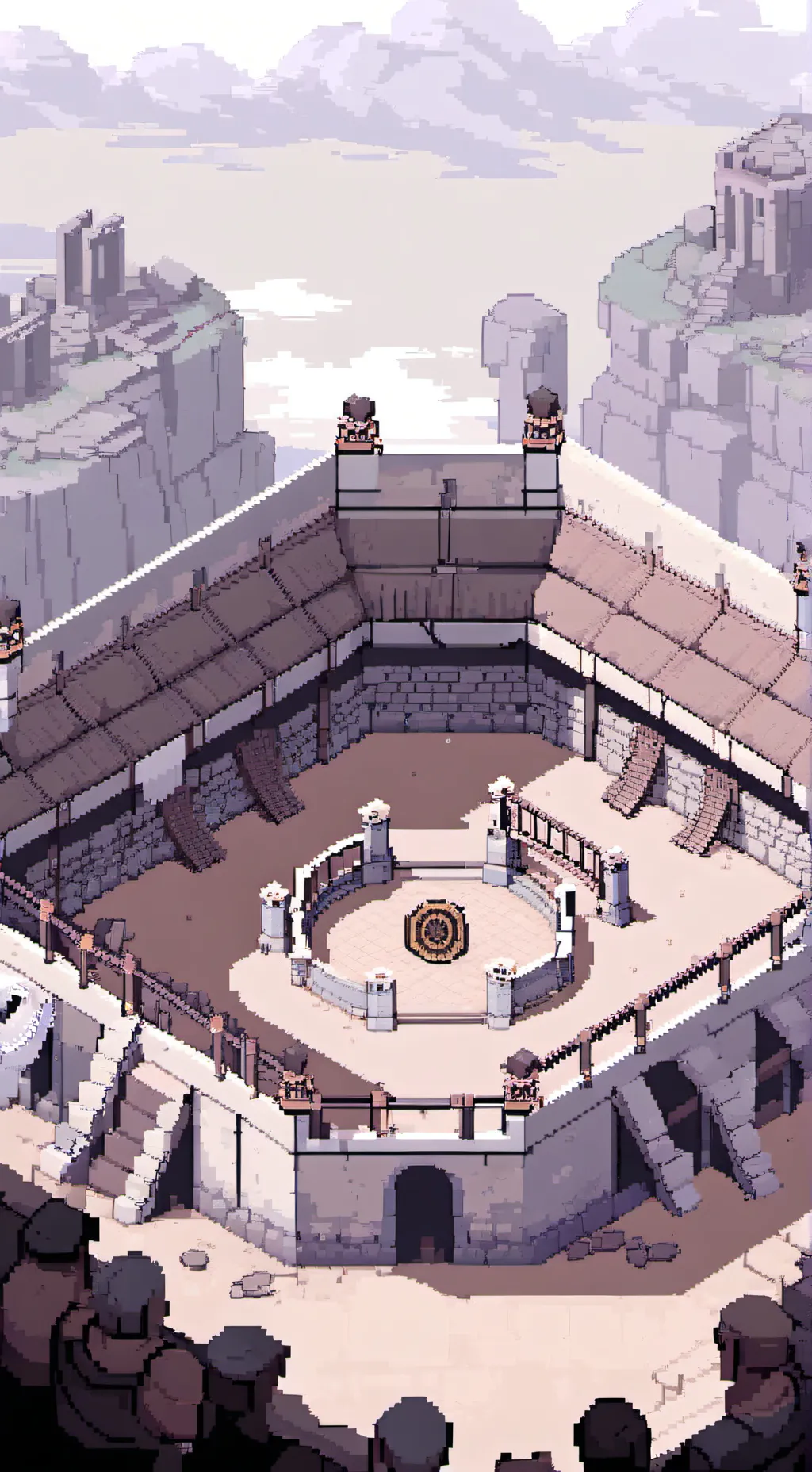 ai character: The big fight  background