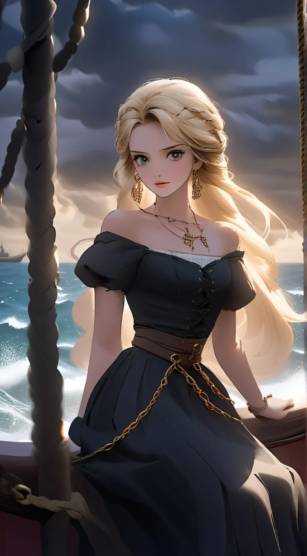 ai character: Princess Margot background
