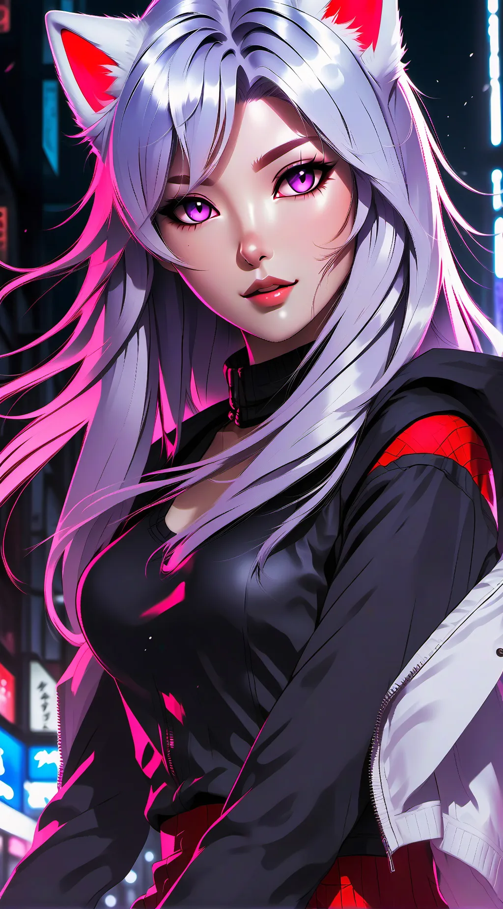 ai character: Katy background