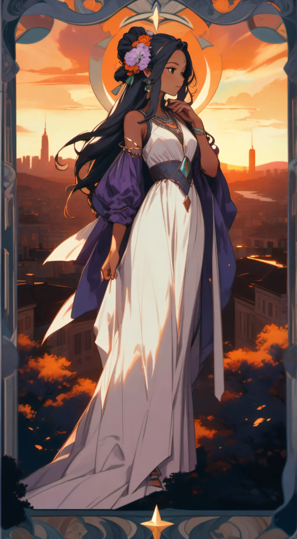 ai character: lilya background