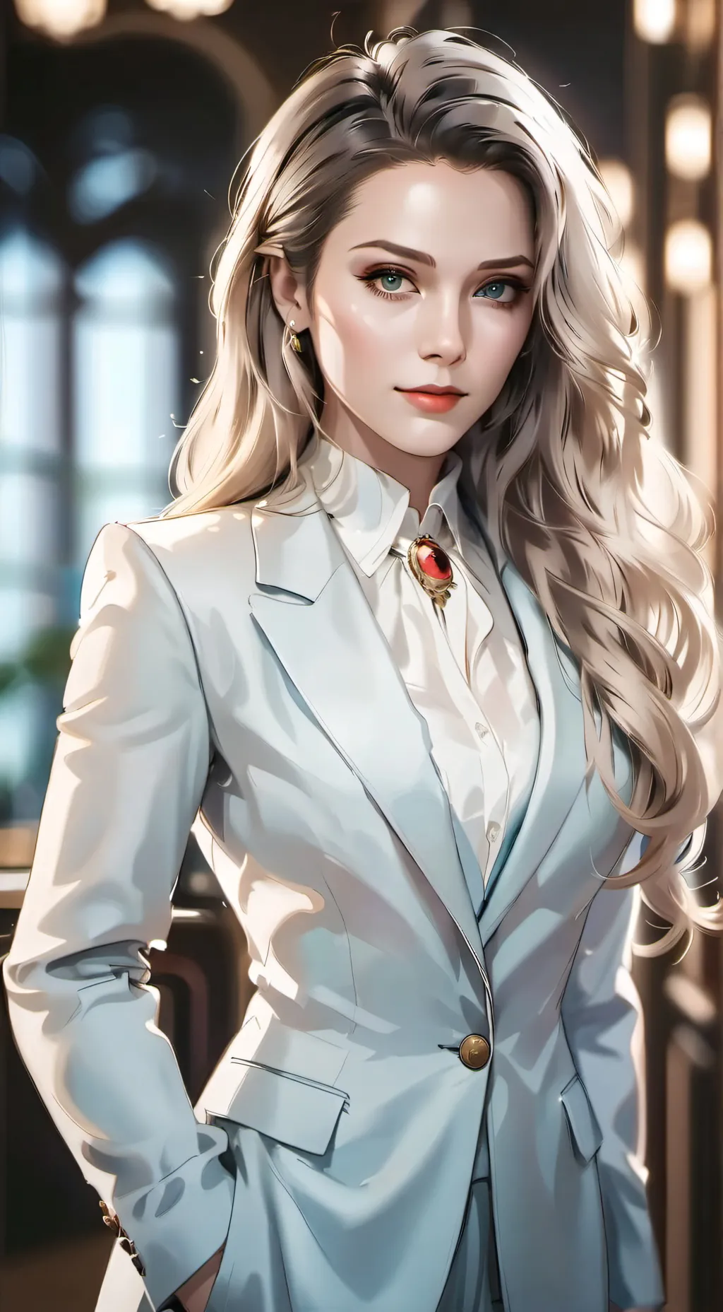 ai character: Valentine background