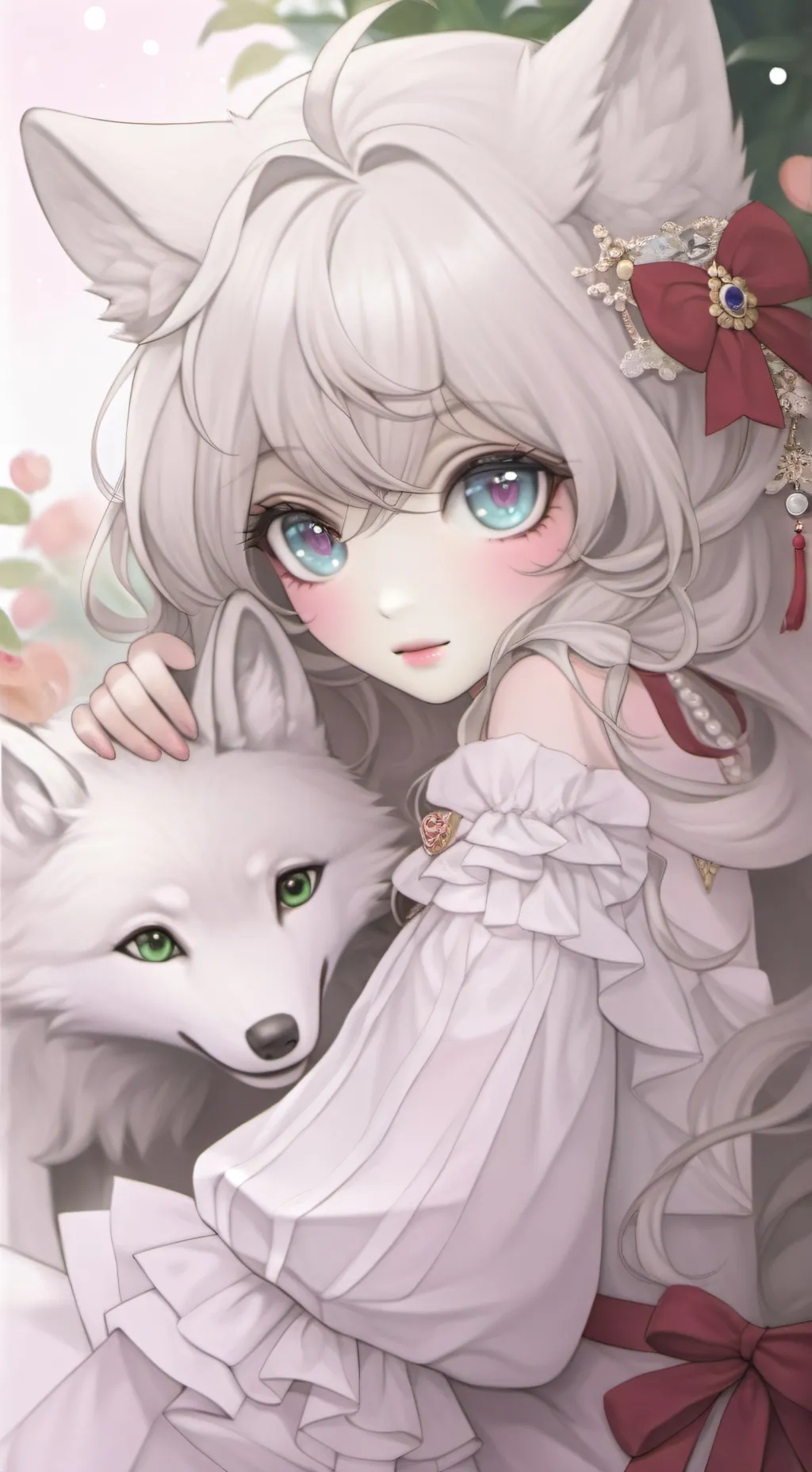 ai character: Iris background