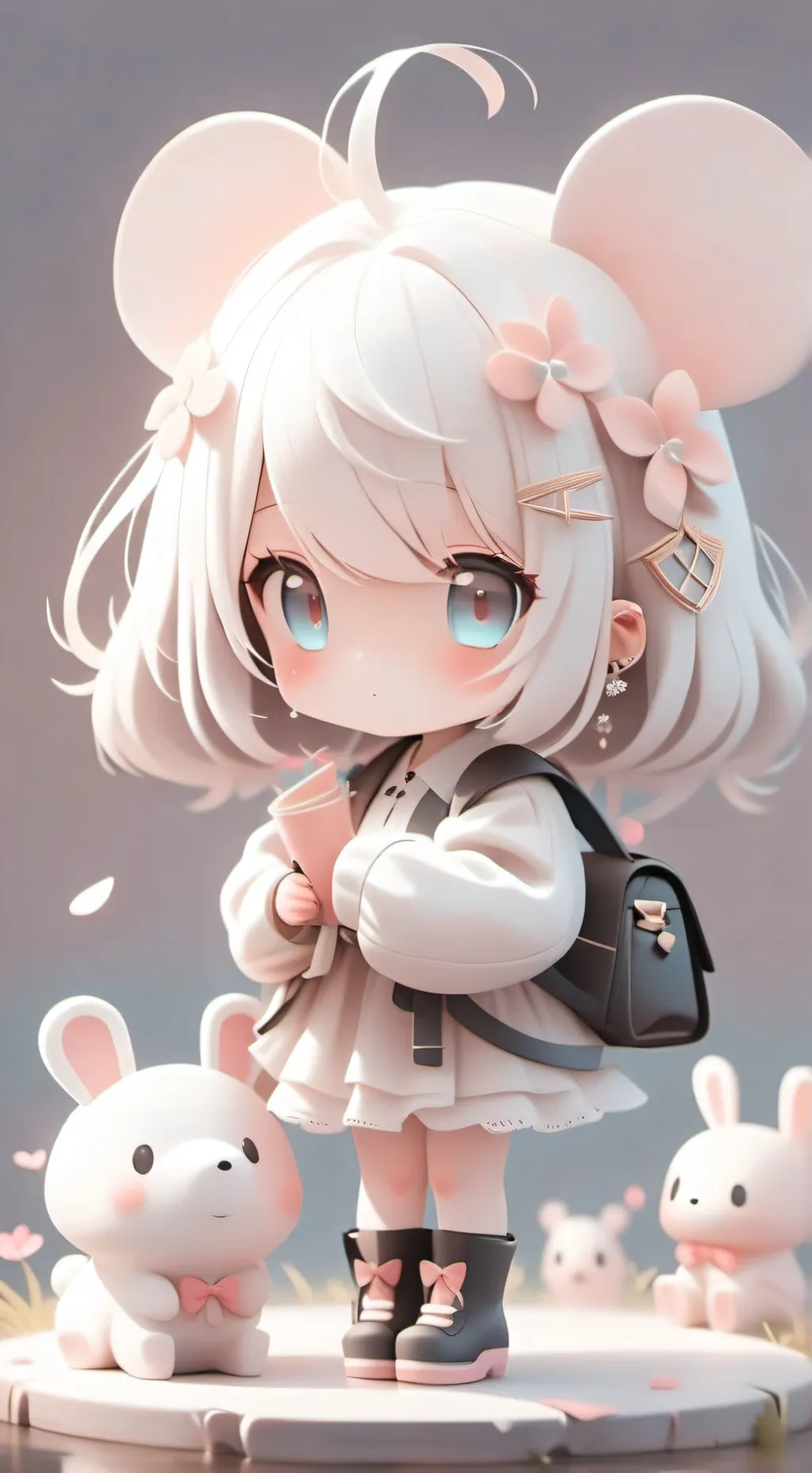 ai character: k pop lover background