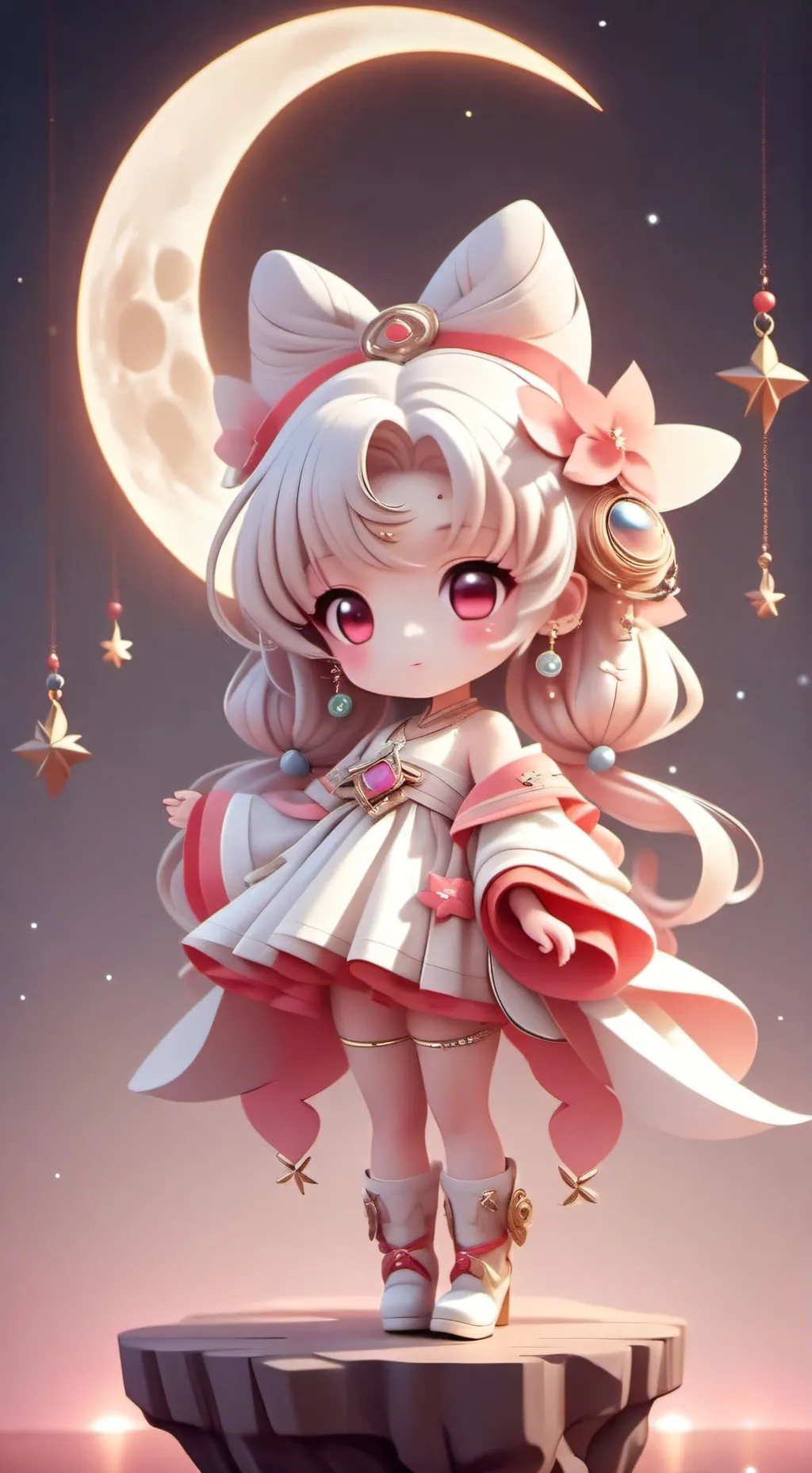 ai character: voice of an angel  background