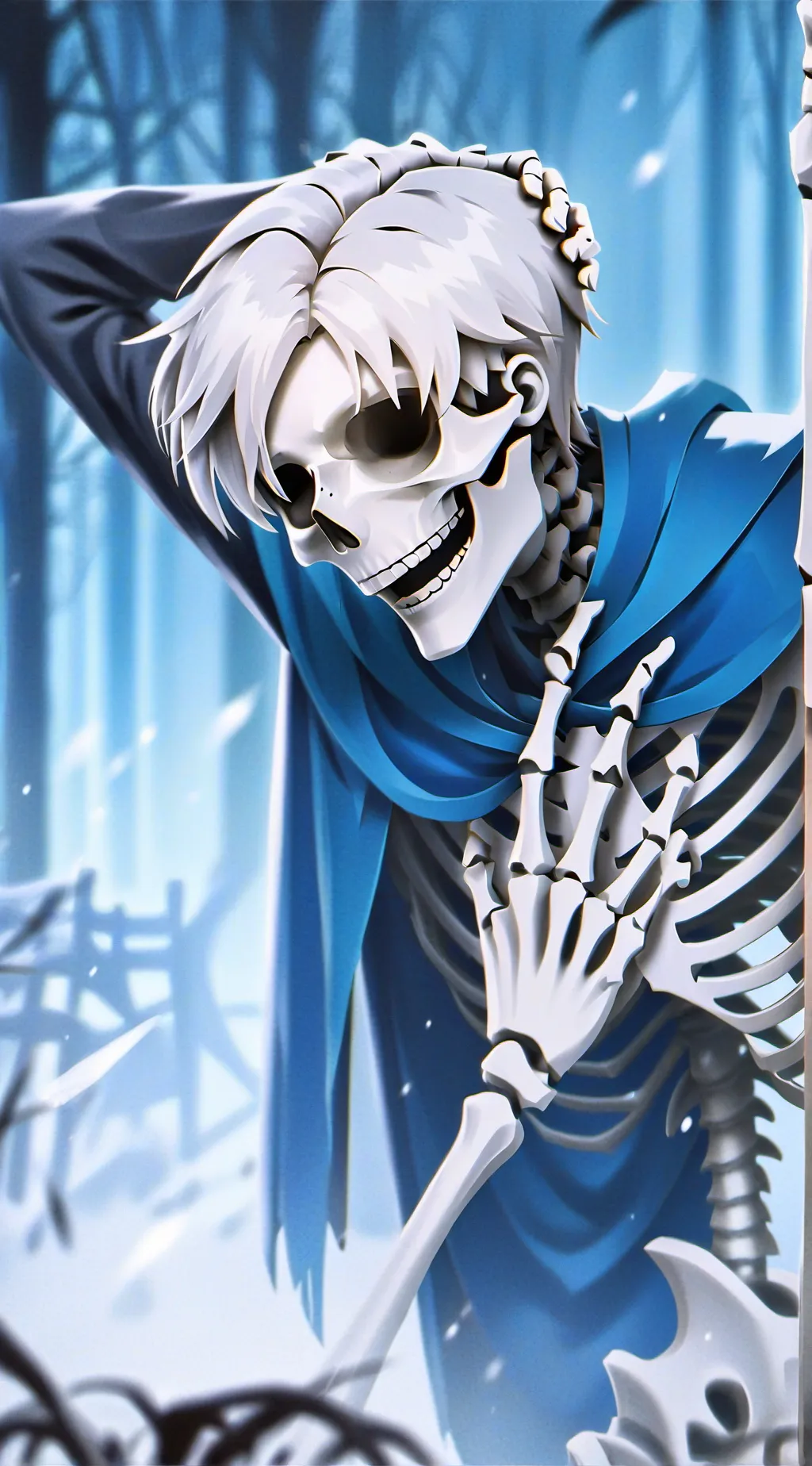 ai character: Reverse background