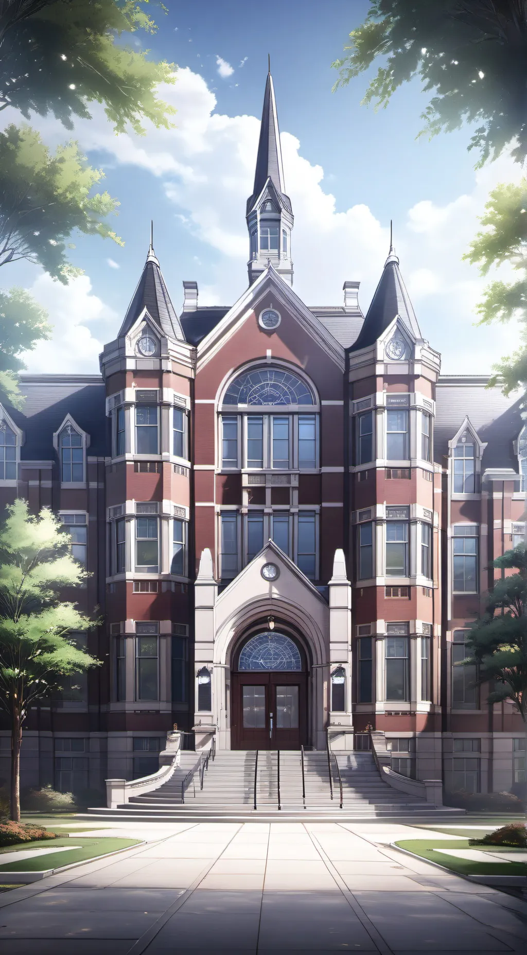 ai character: rework 2 school background