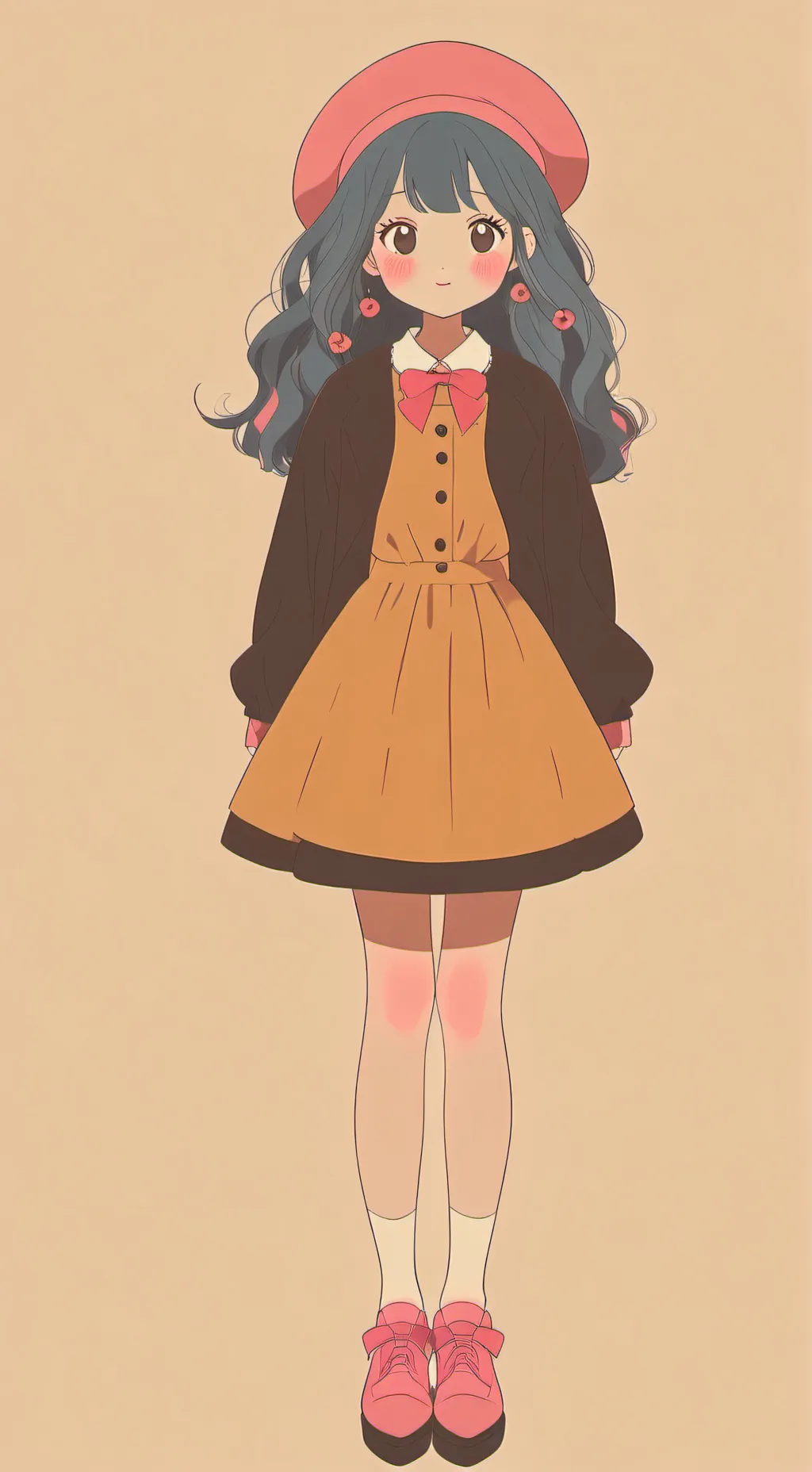 ai character: Poppy background