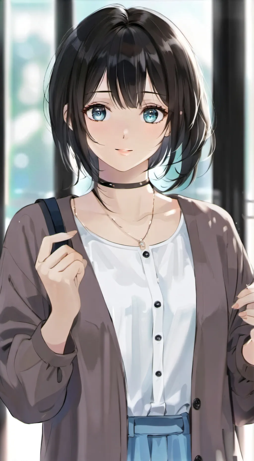 ai character: Alicia  background