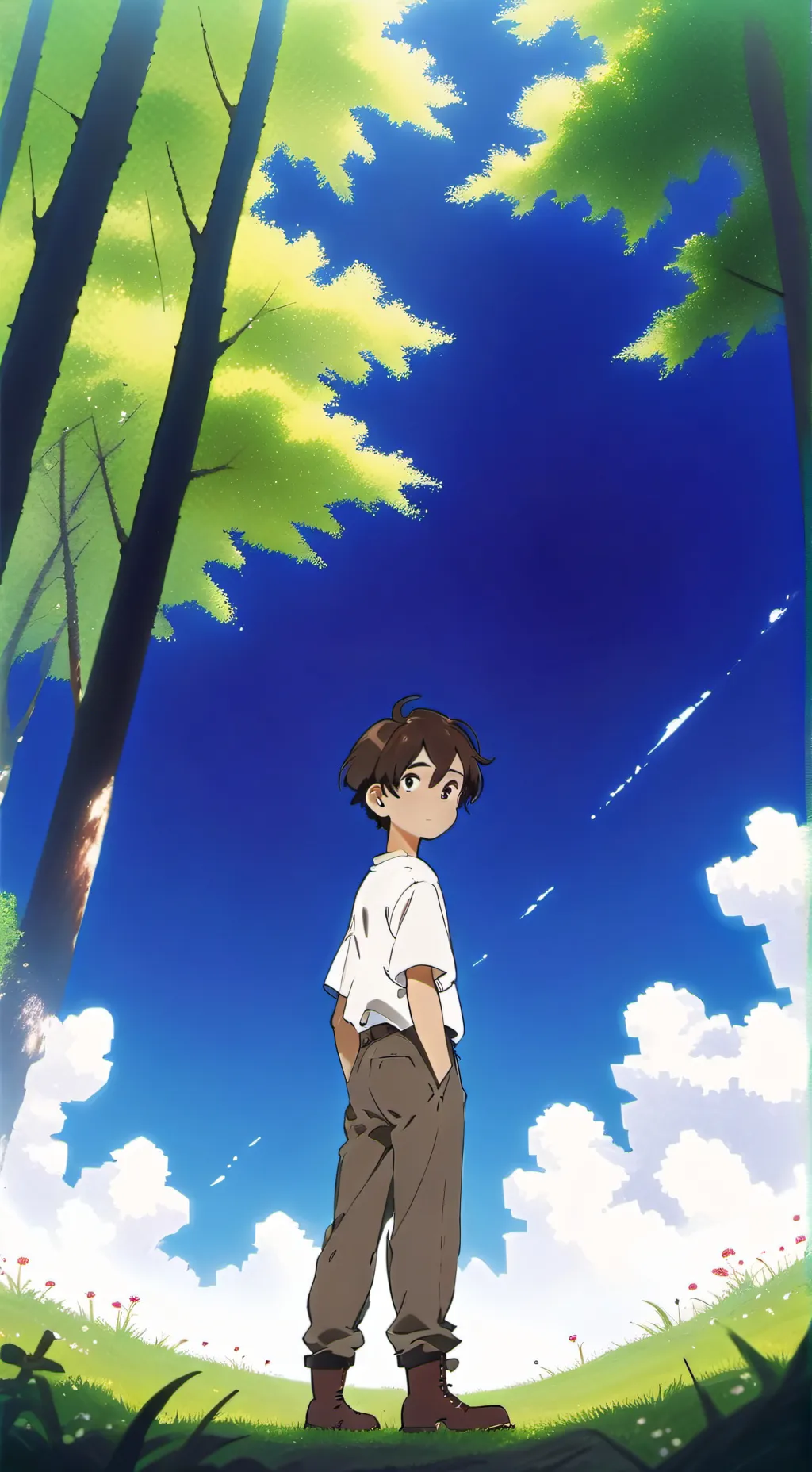 ai character: Sprunki No Start background