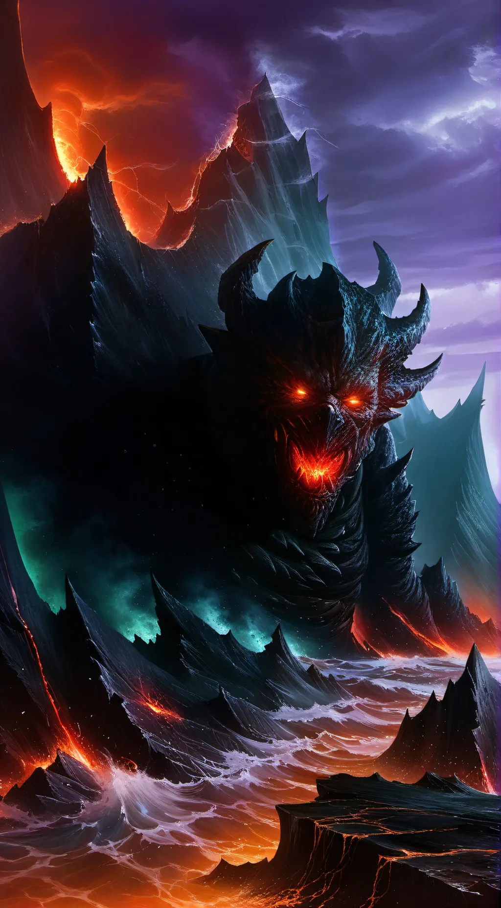 ai character: extreme demons  background