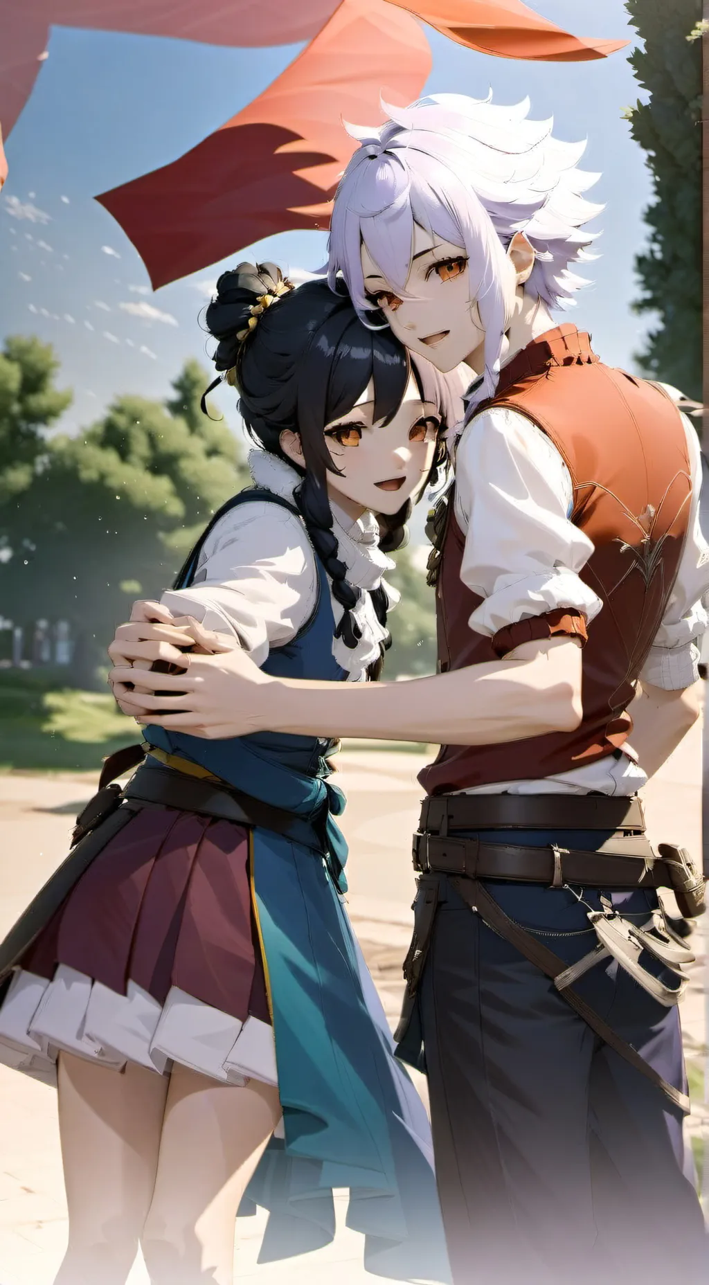 ai character: Nabi x Celynnei background