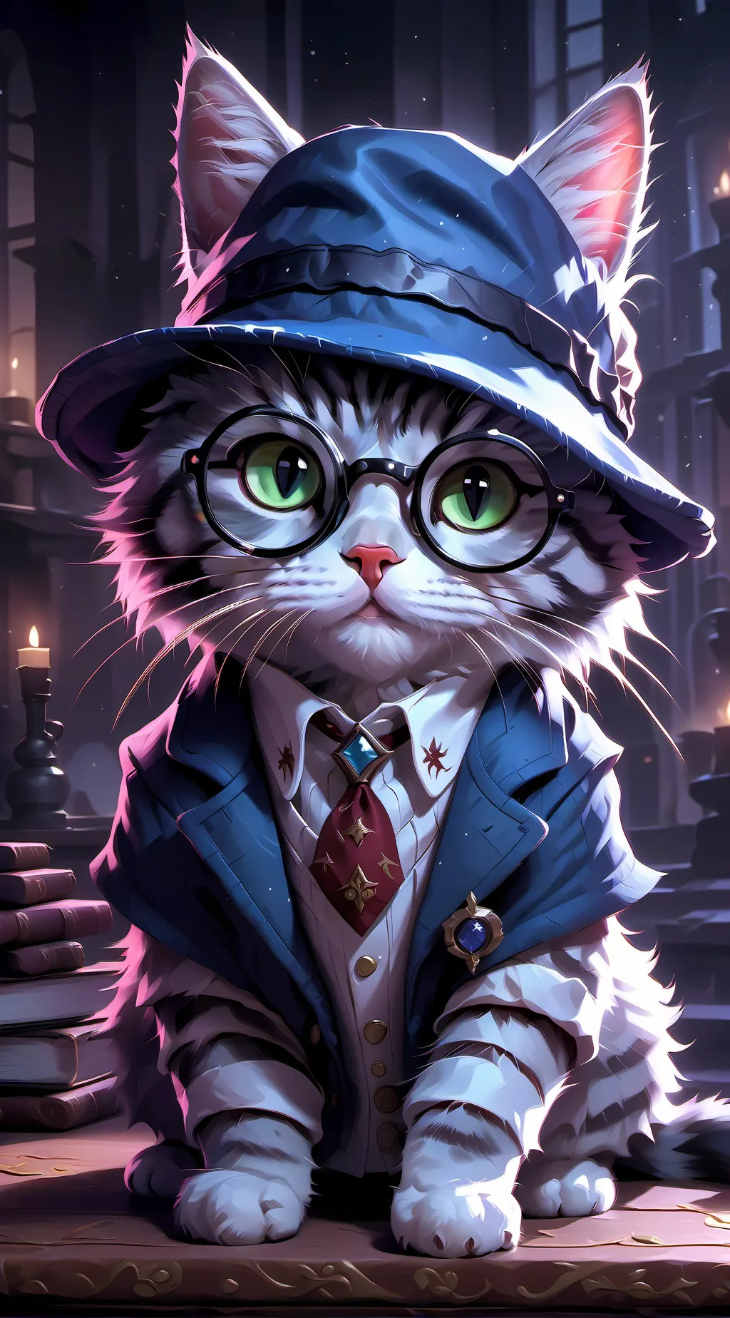 ai character: Frans hack  background