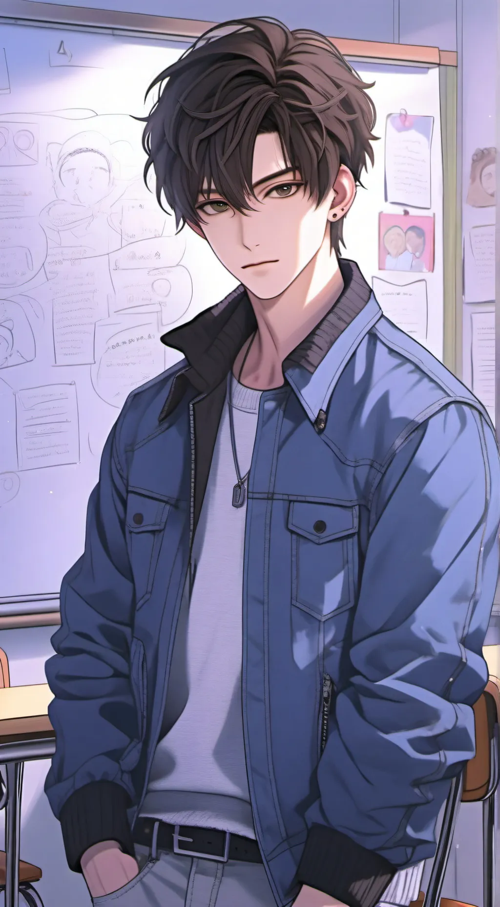 ai character: alex background