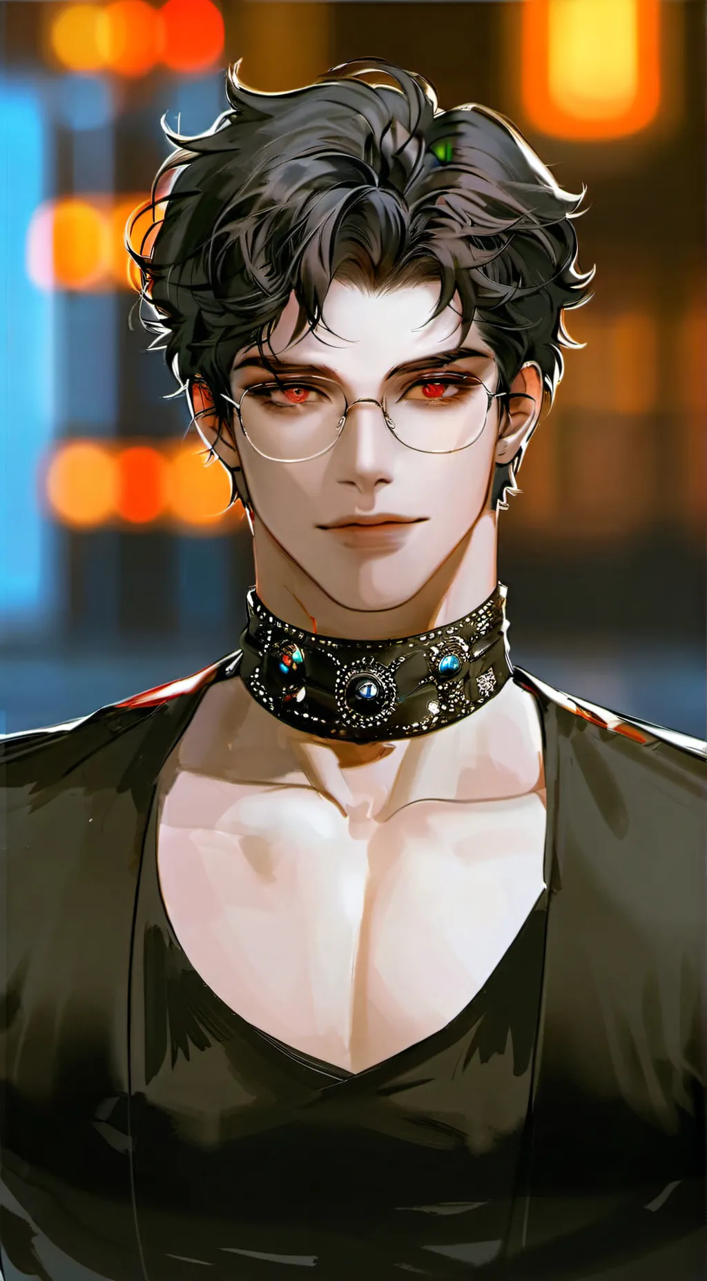 ai character: ur gay  background