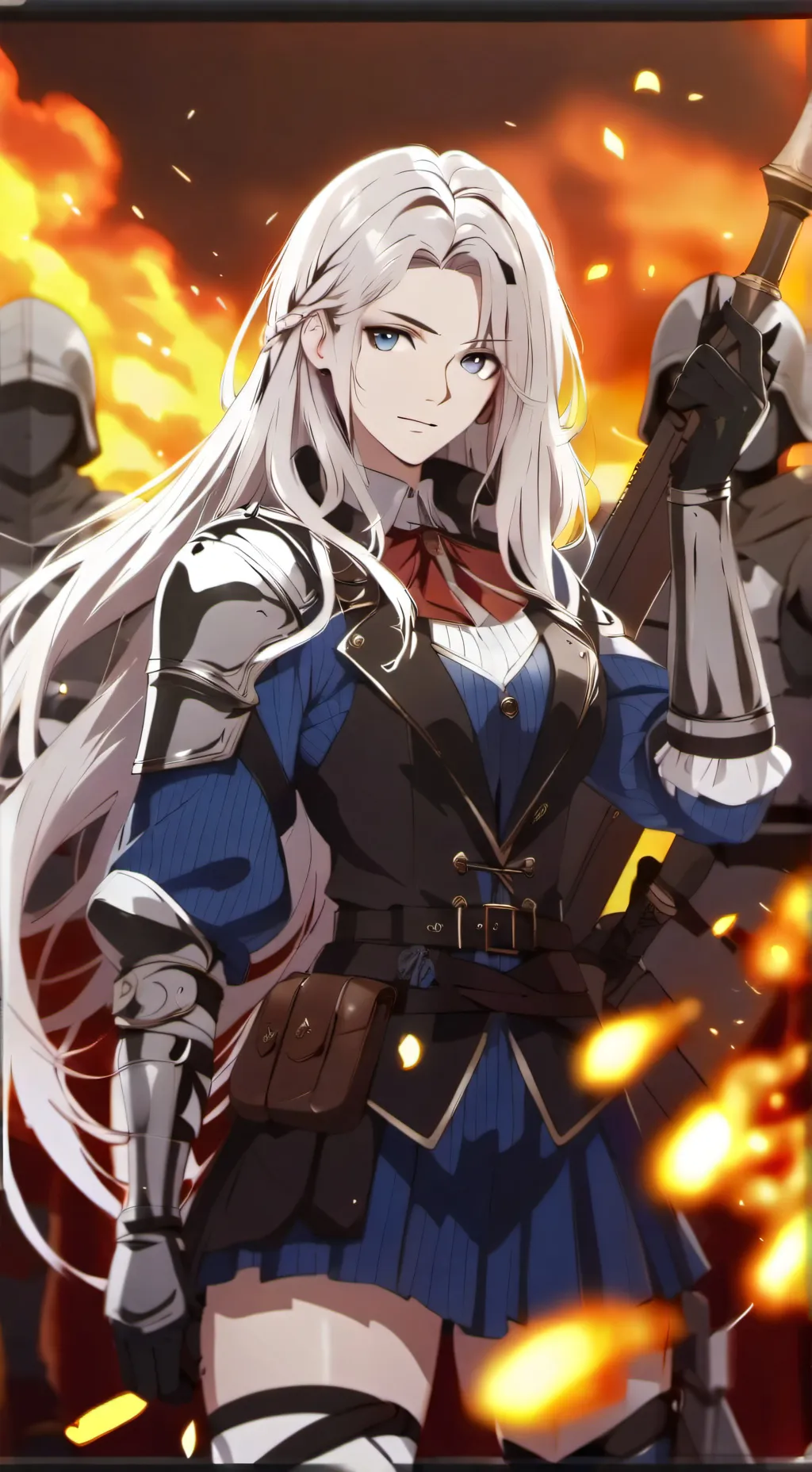 ai character: Akari Amarya background