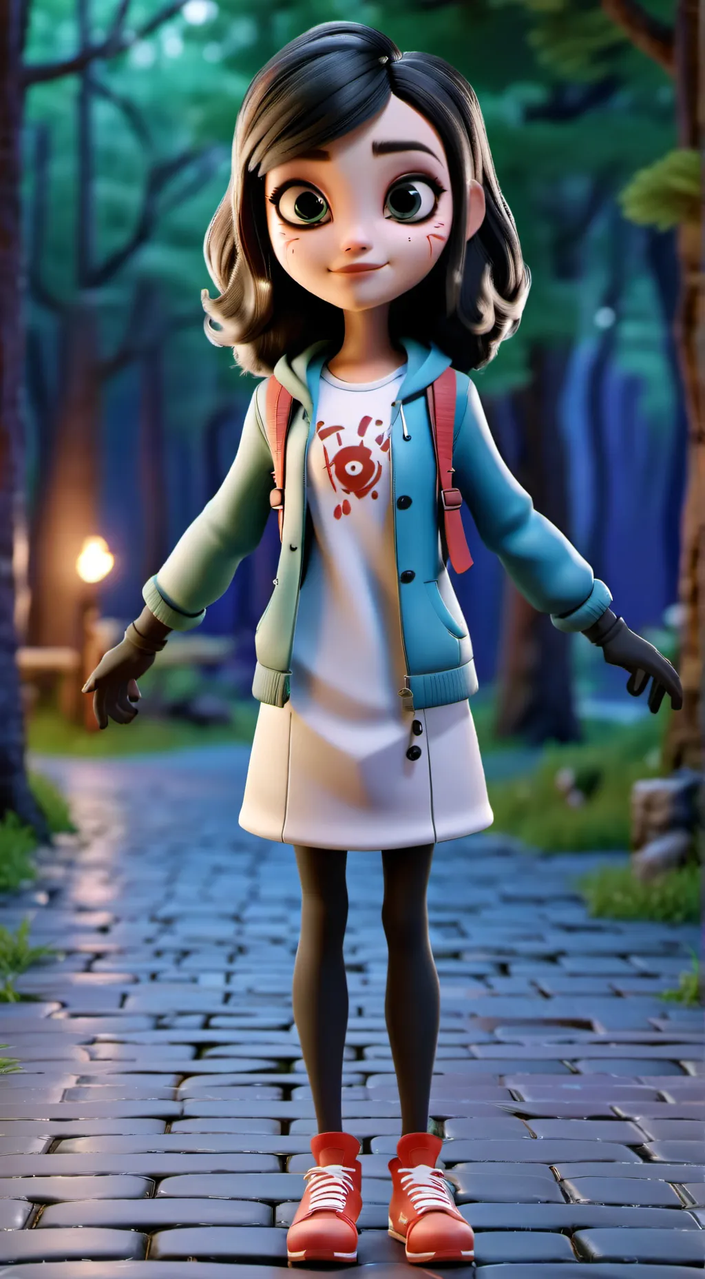 ai character: Eva background