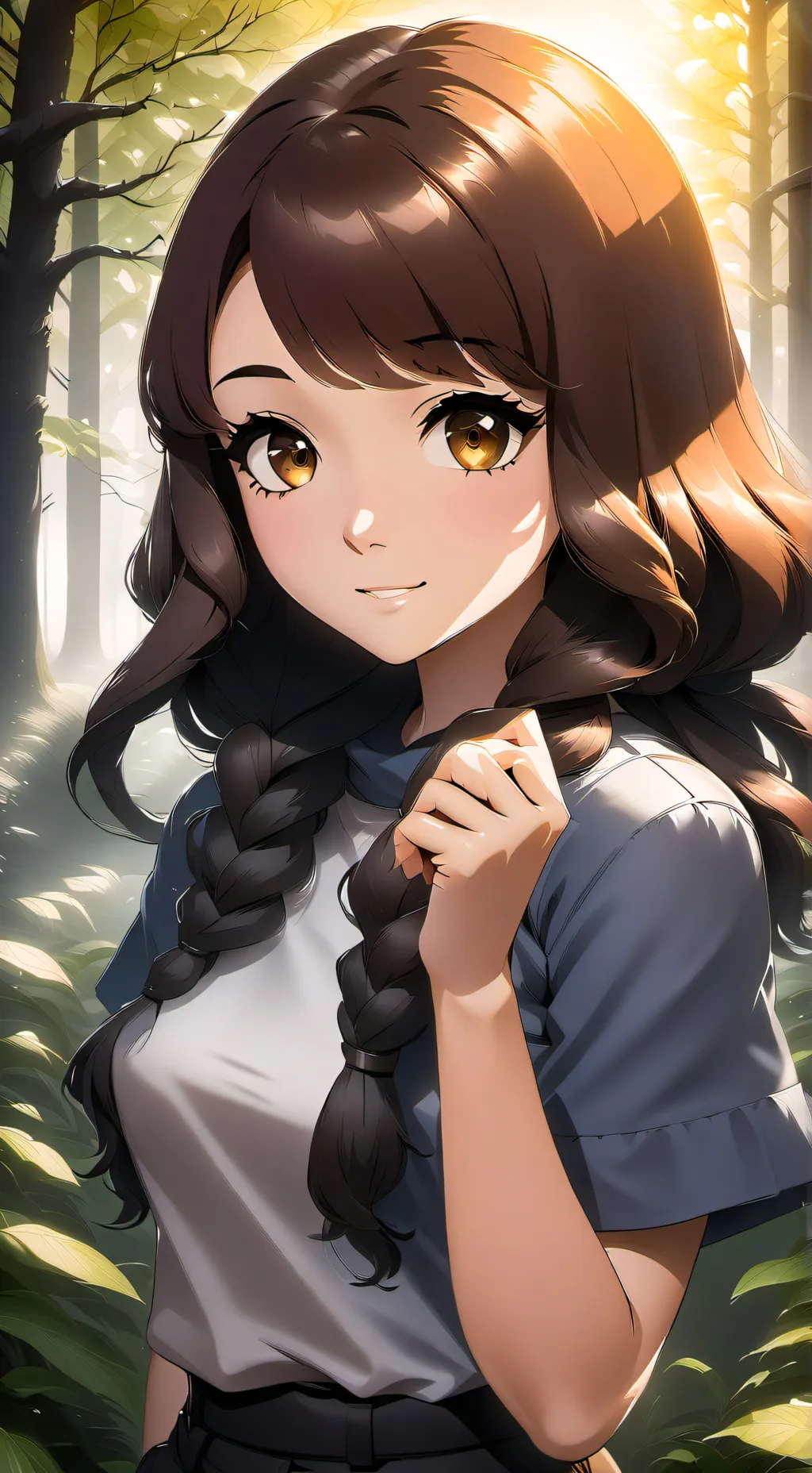 ai character: Celestia background