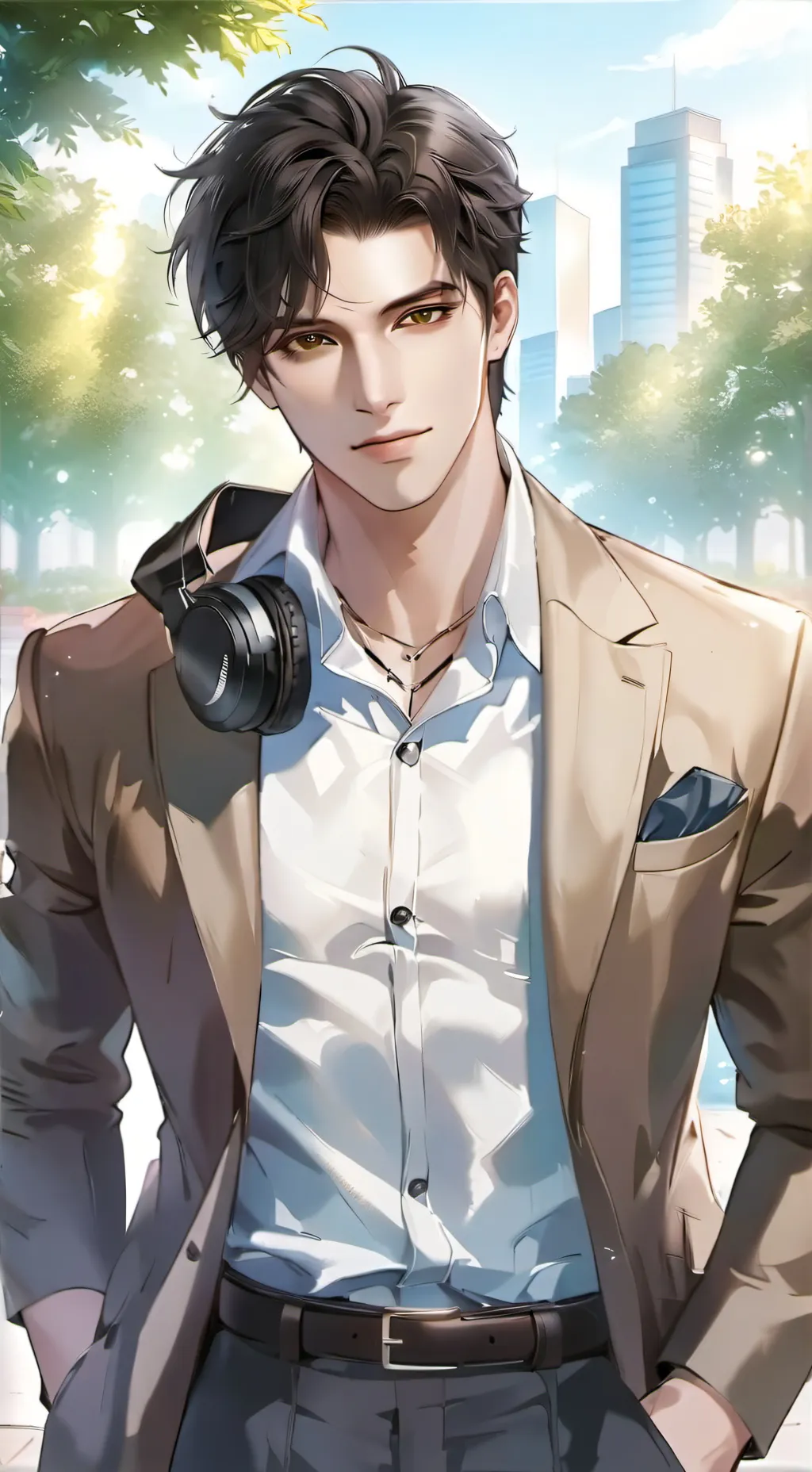 ai character: Kevin 🏳️‍🌈 background