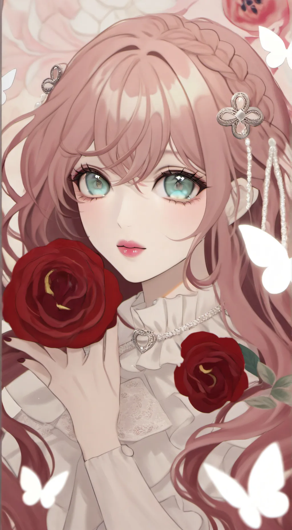 ai character: Emili📷🎮🌟👑 background