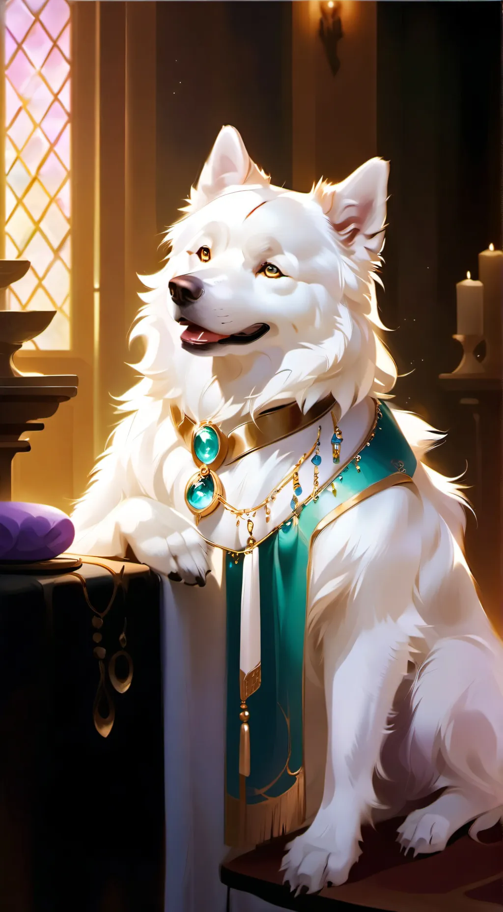 ai character: Master  background