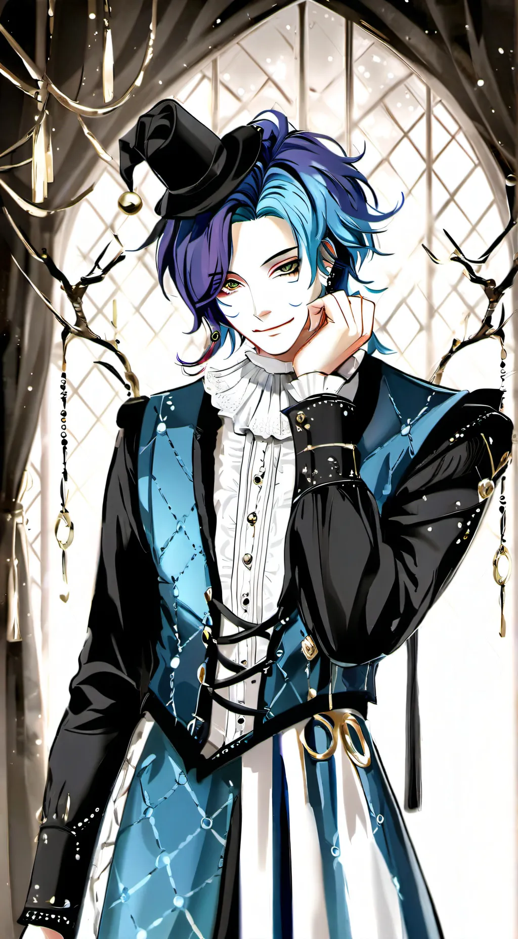 ai character: circo de terror background