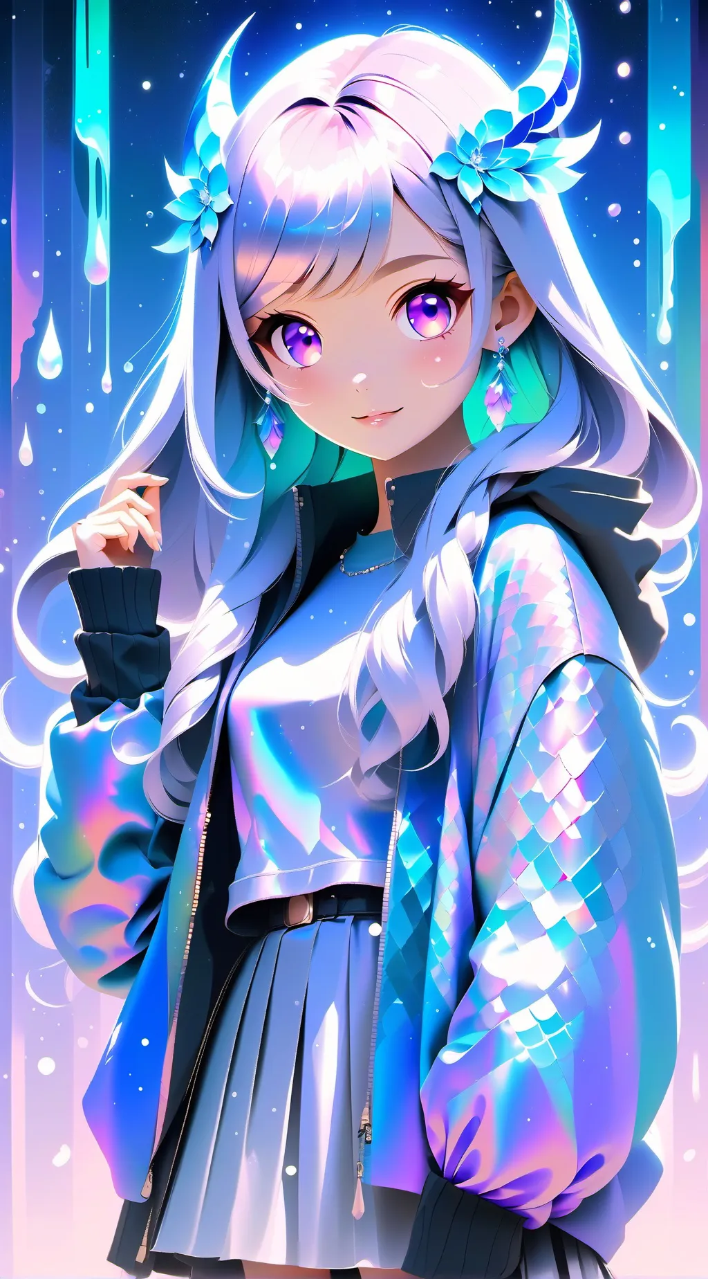 ai character: Flourish background